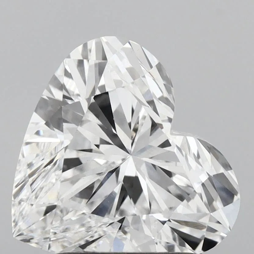 1.90ct Heart Lab Grown Diamond (Colour D, Clarity VVS2, IGI Certified)