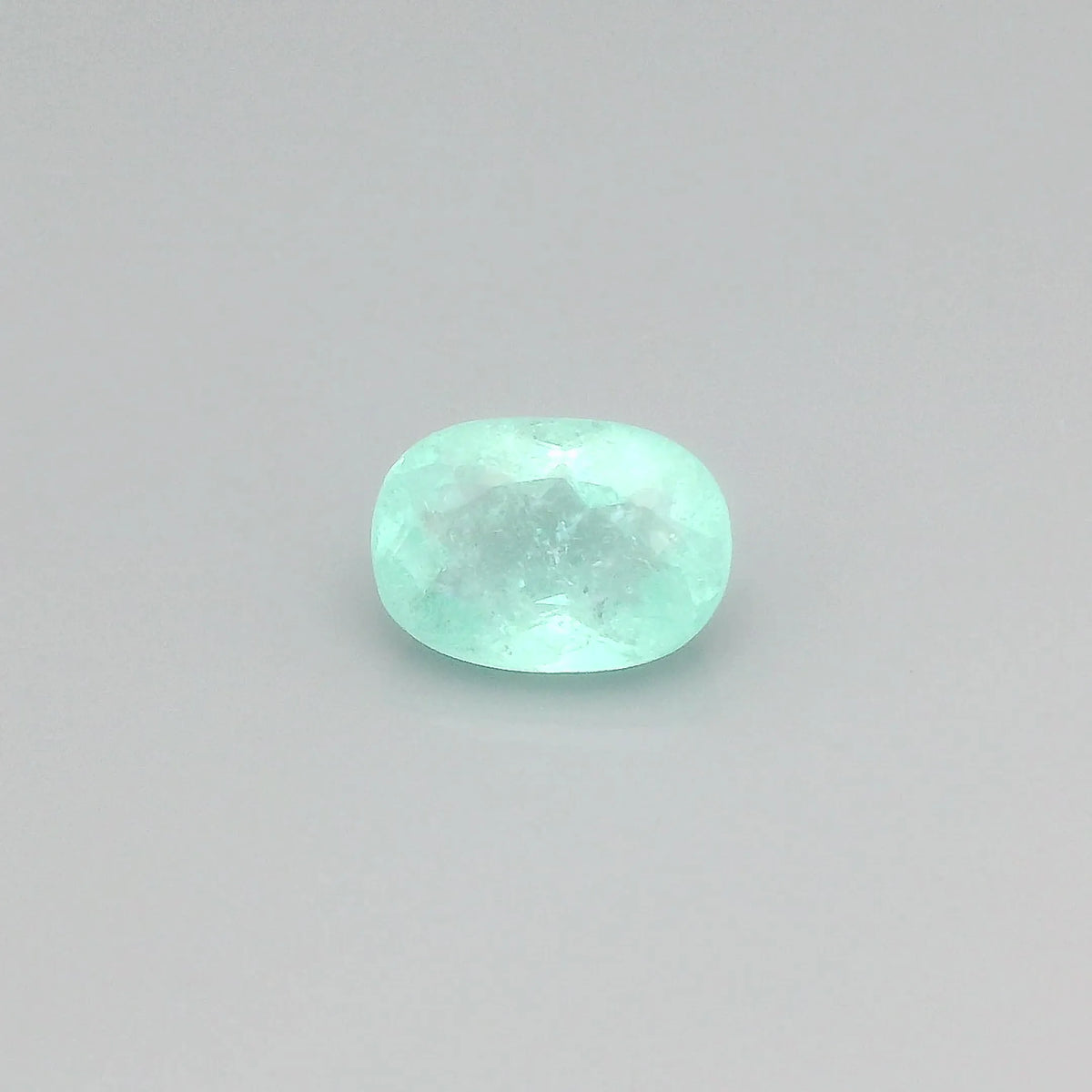 1.93ct Oval Natural Tourmaline (Colour Blue, Clarity Slightly Included, Cut Faceted)