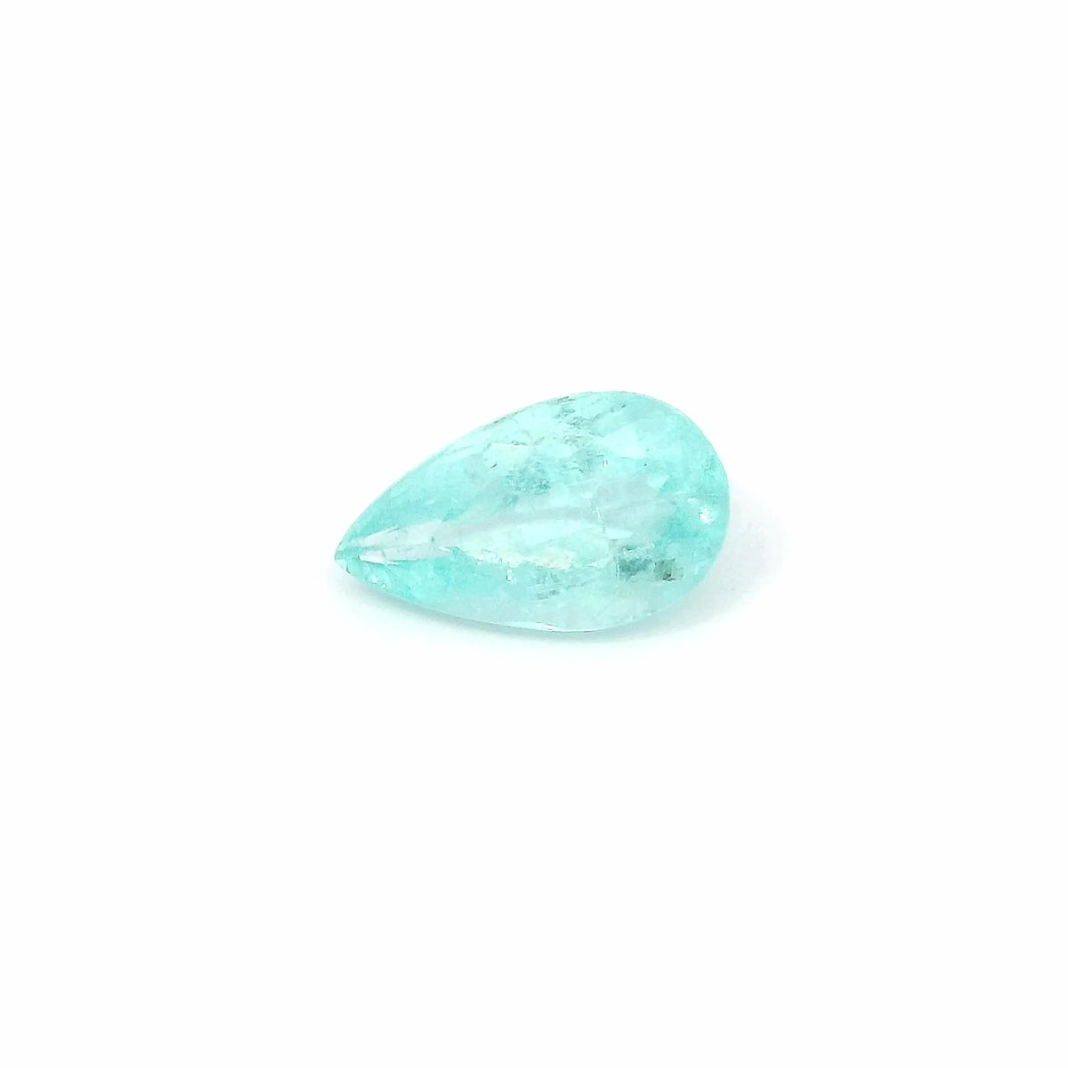 2.00ct Pear Natural Tourmaline (Colour Blue, Clarity Slightly Included, Cut Faceted)