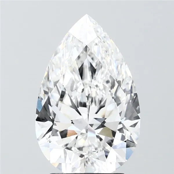 3.00ct Pear Lab Grown Diamond (Colour D, Clarity VVS1, IGI Certified)