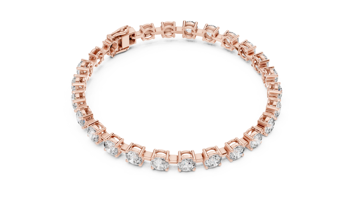 Solitaire Collet Bracelet