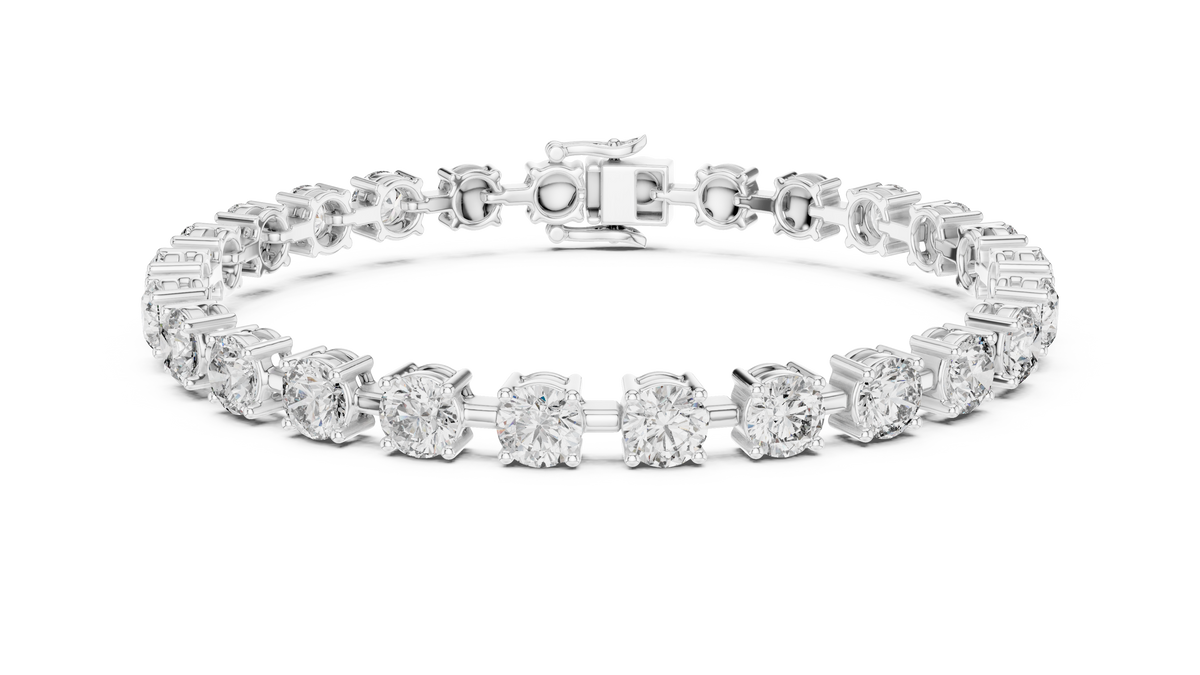 Solitaire Collet Bracelet