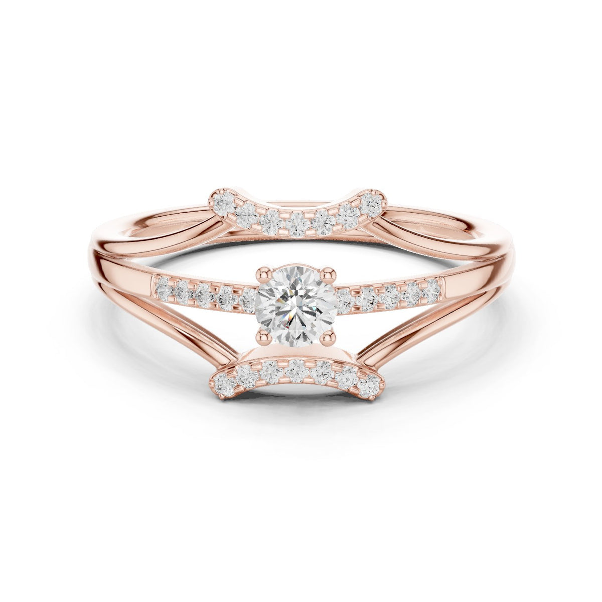 Double Enhancer Diamond Ring
