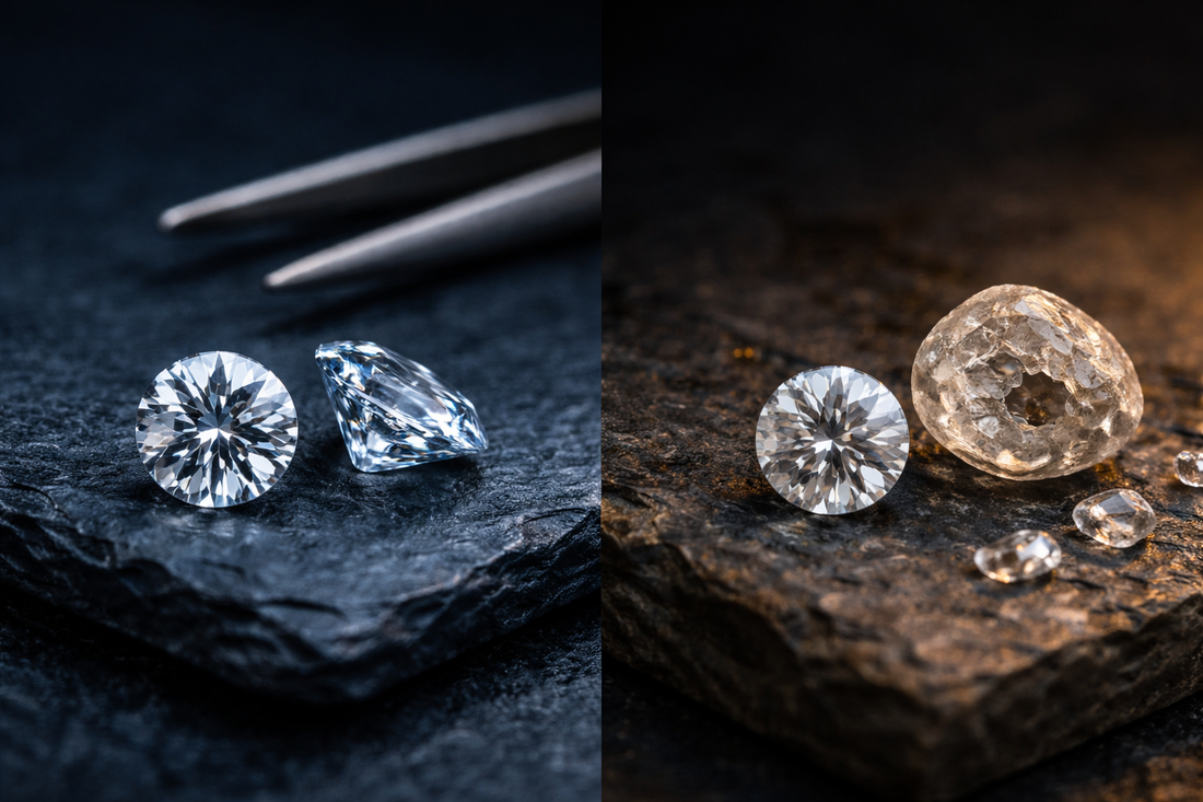 Lab or Natural Diamond |Which one to choose| Guide by VYKA Diamonds