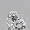 0.50ct Heart Natural Diamond (Colour E, Clarity VVS2, GIA Certified)