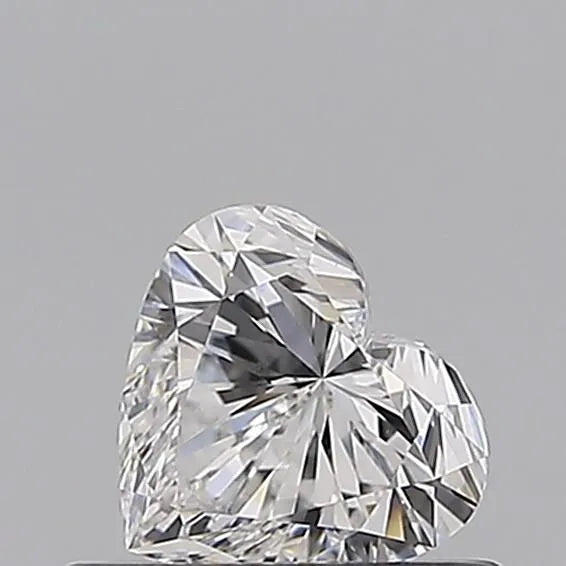 0.50ct Heart Natural Diamond (Colour E, Clarity VVS2, GIA Certified)
