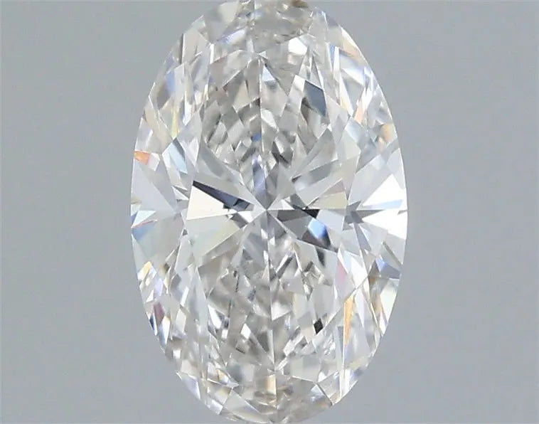 0.74ct Oval Lab Grown Diamond (Colour G, Clarity VVS2, IGI Certified)