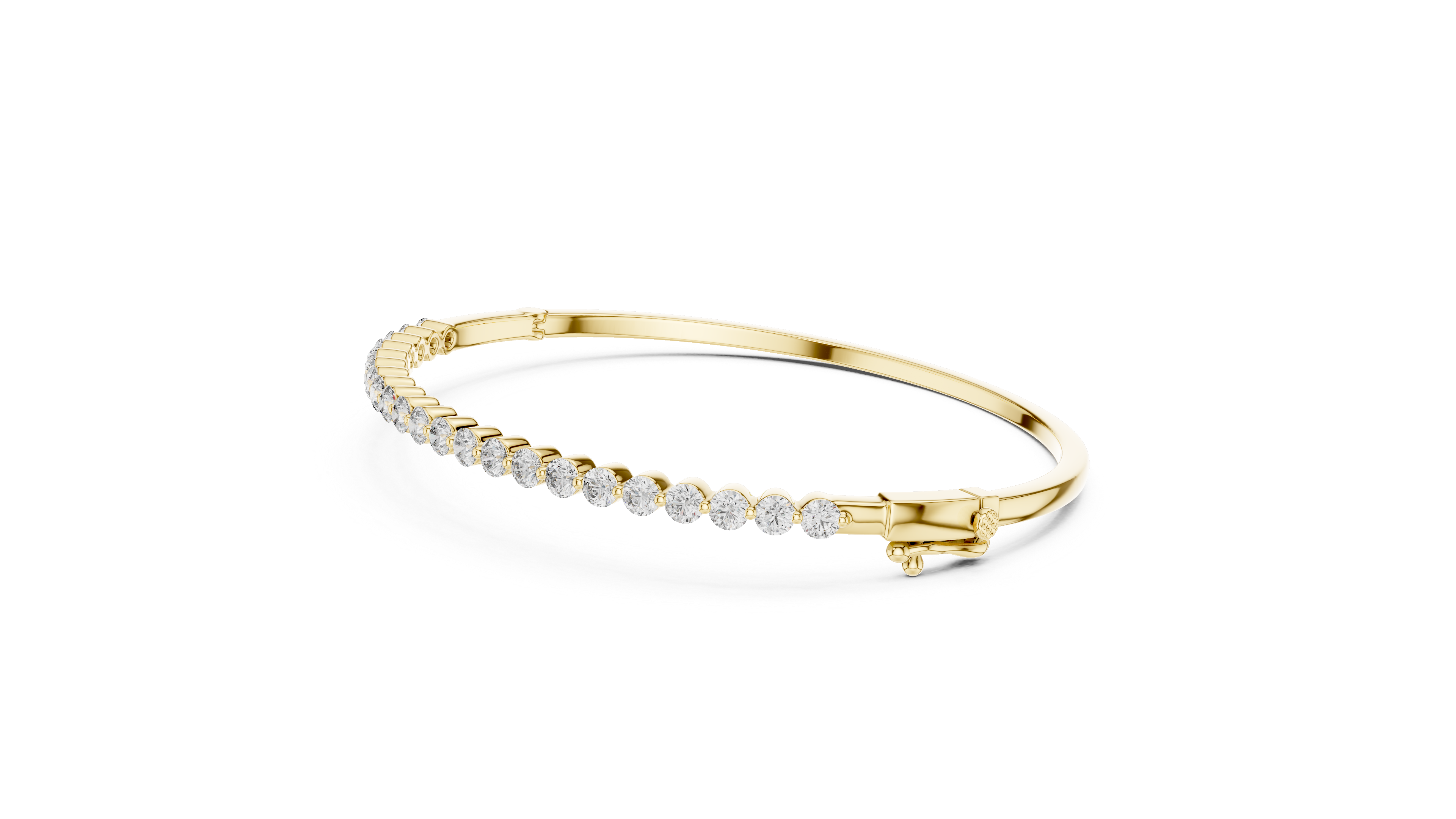سوار الكفة أوربت in Yellow Gold - VYKA Diamonds