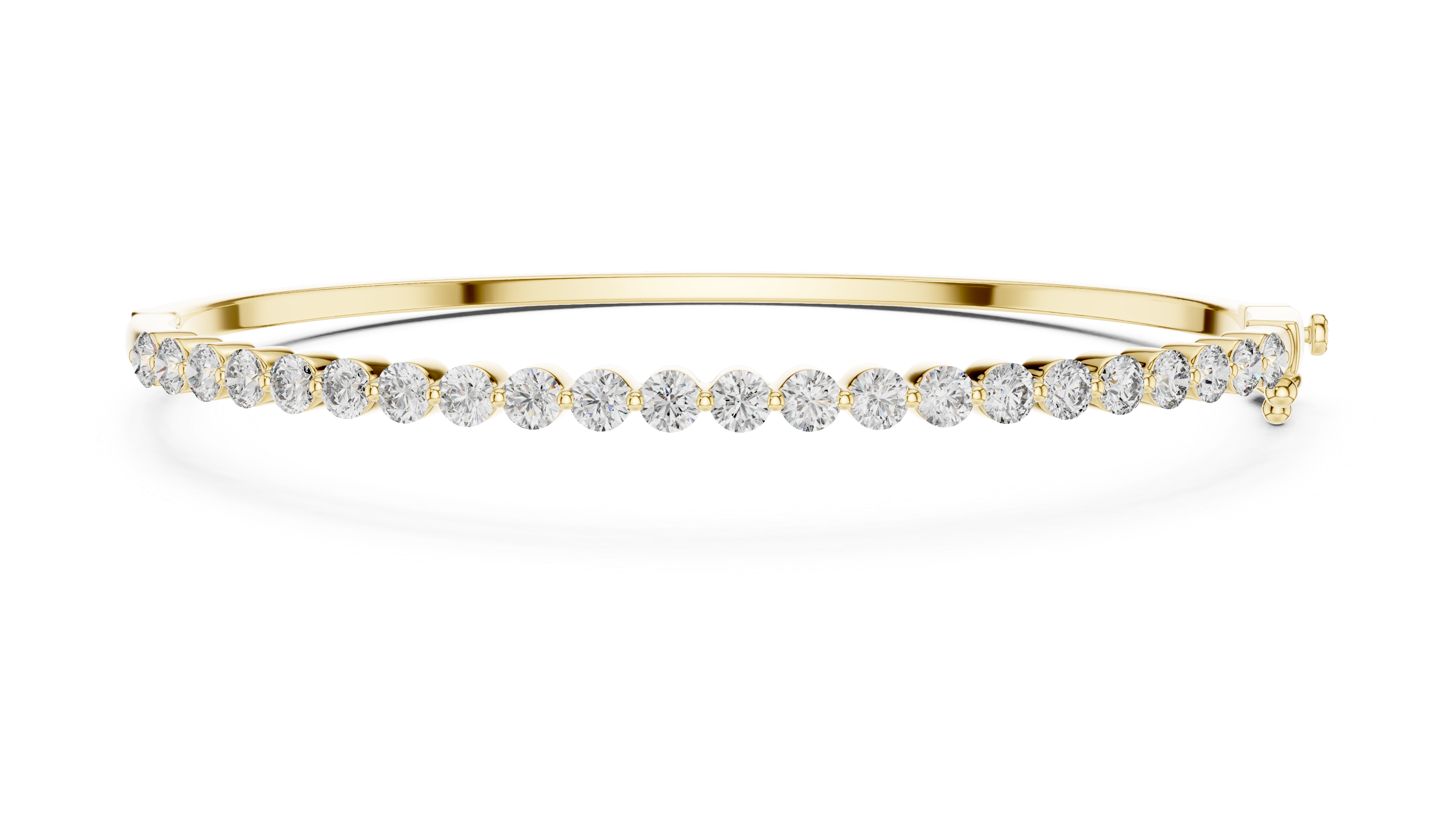 سوار الكفة أوربت in Yellow Gold - VYKA Diamonds