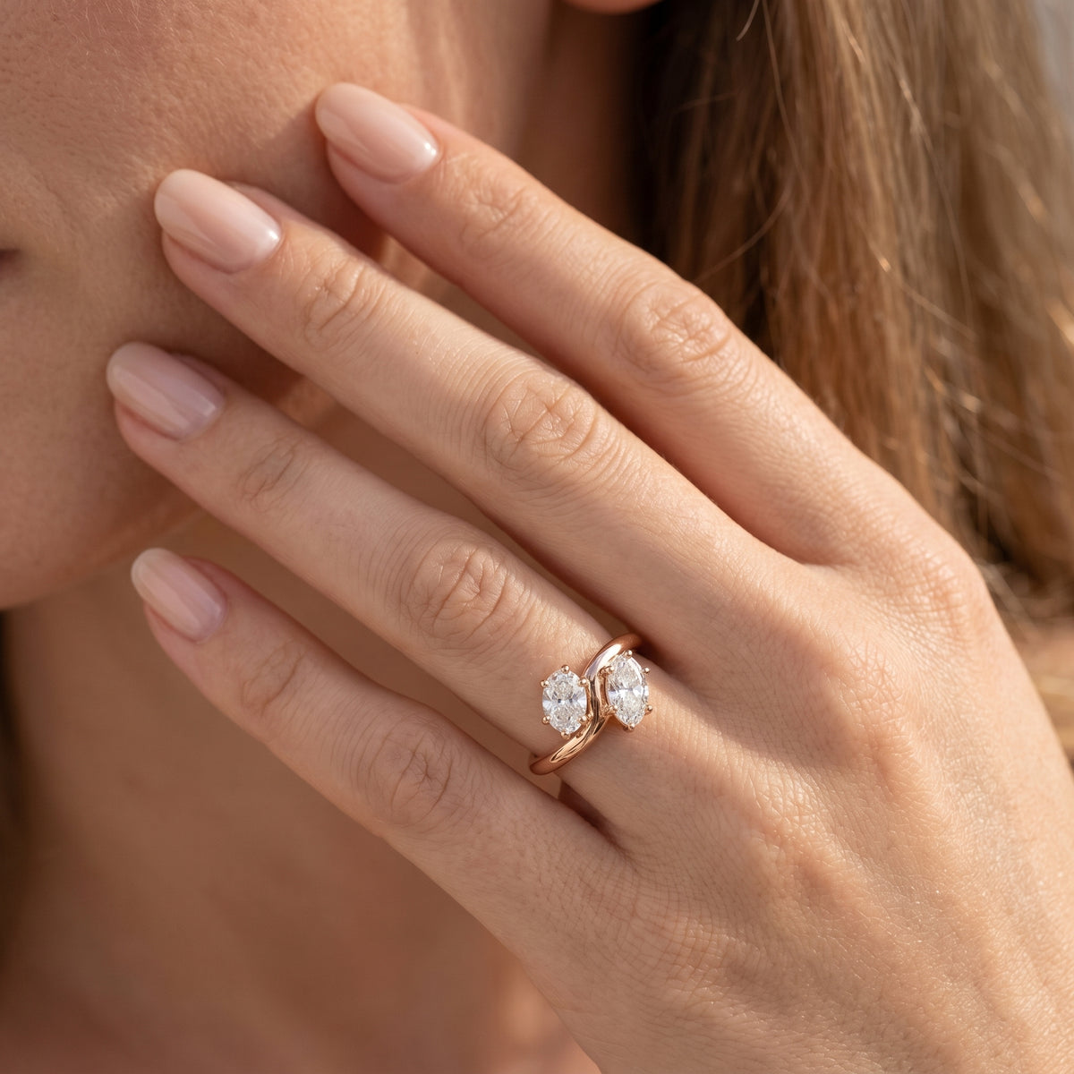 The Soleia Toi et Moi Ring — lifestyle