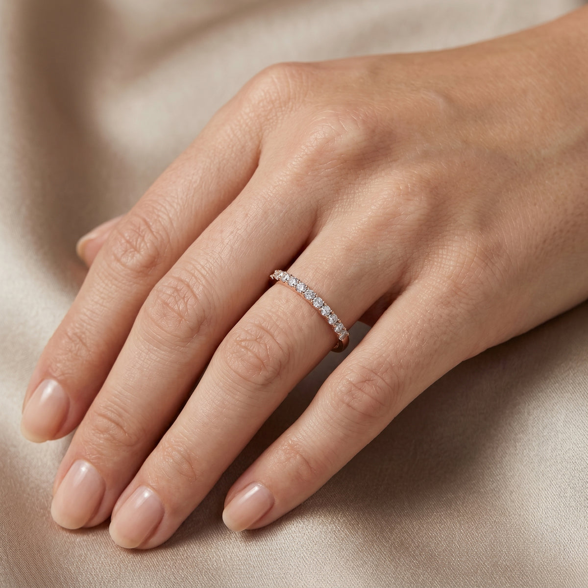 Dazzling Vintage Diamond Engagement Ring — lifestyle