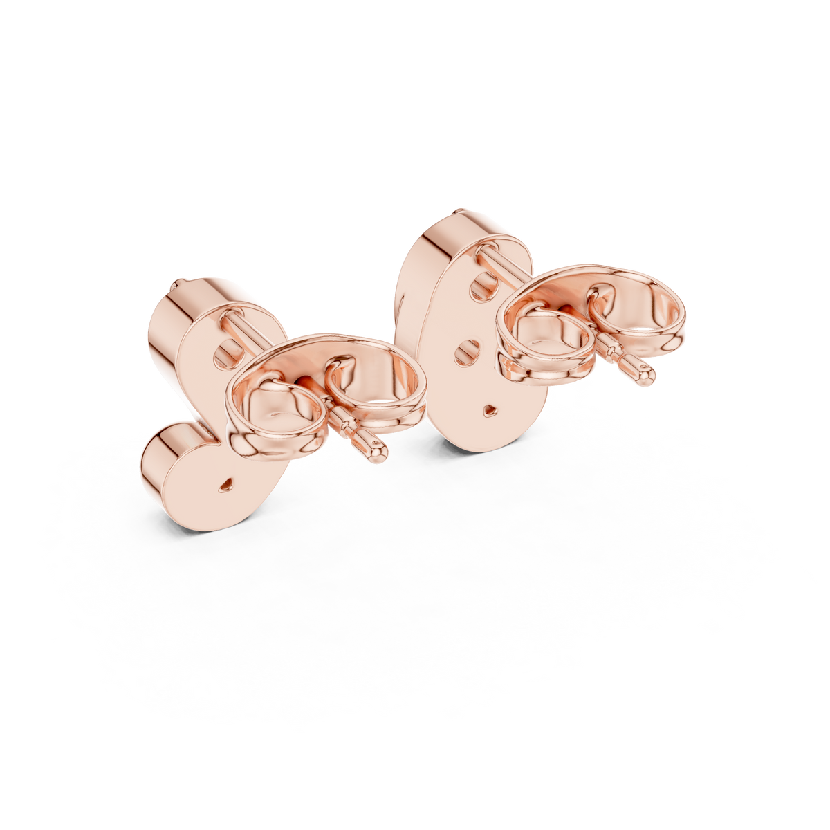 Paisley Diamond Stud Earrings