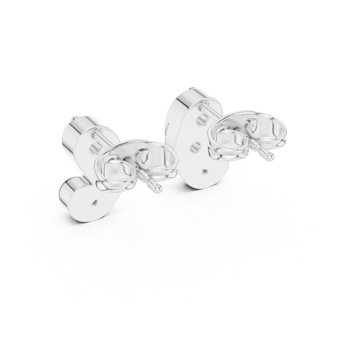 Paisley Diamond Stud Earrings