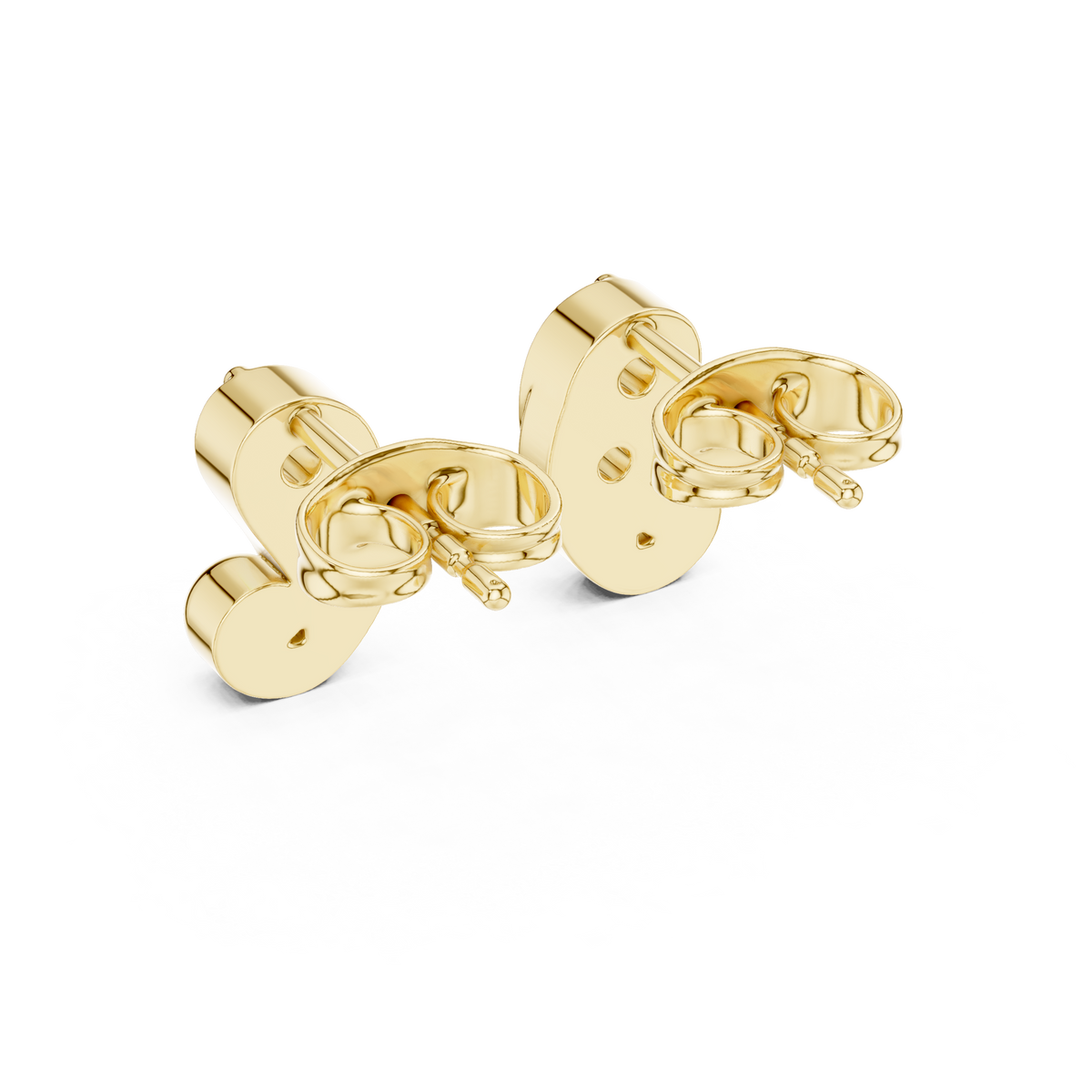 Paisley Diamond Stud Earrings