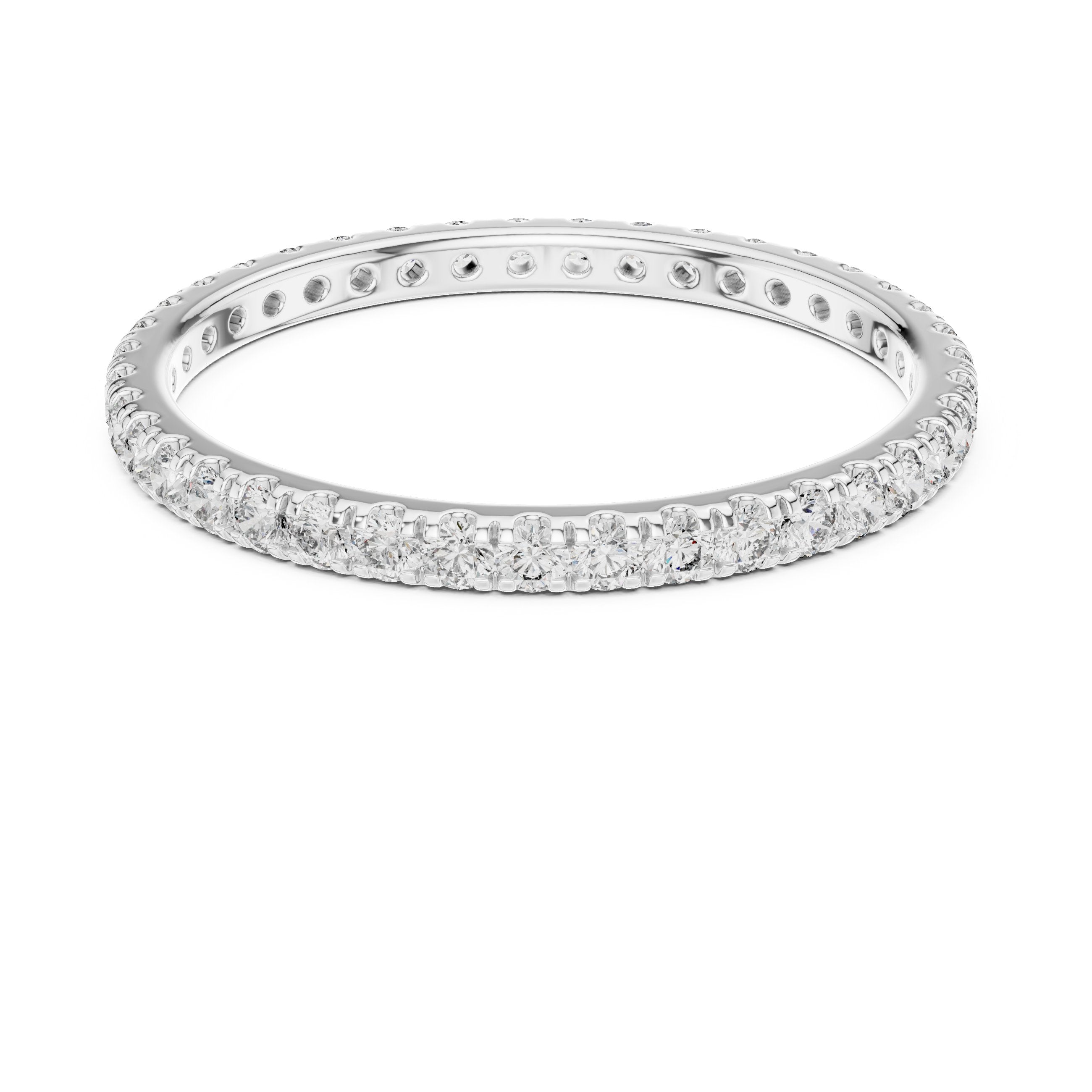 Diamond Eternity Band in White Gold - VYKA Diamonds