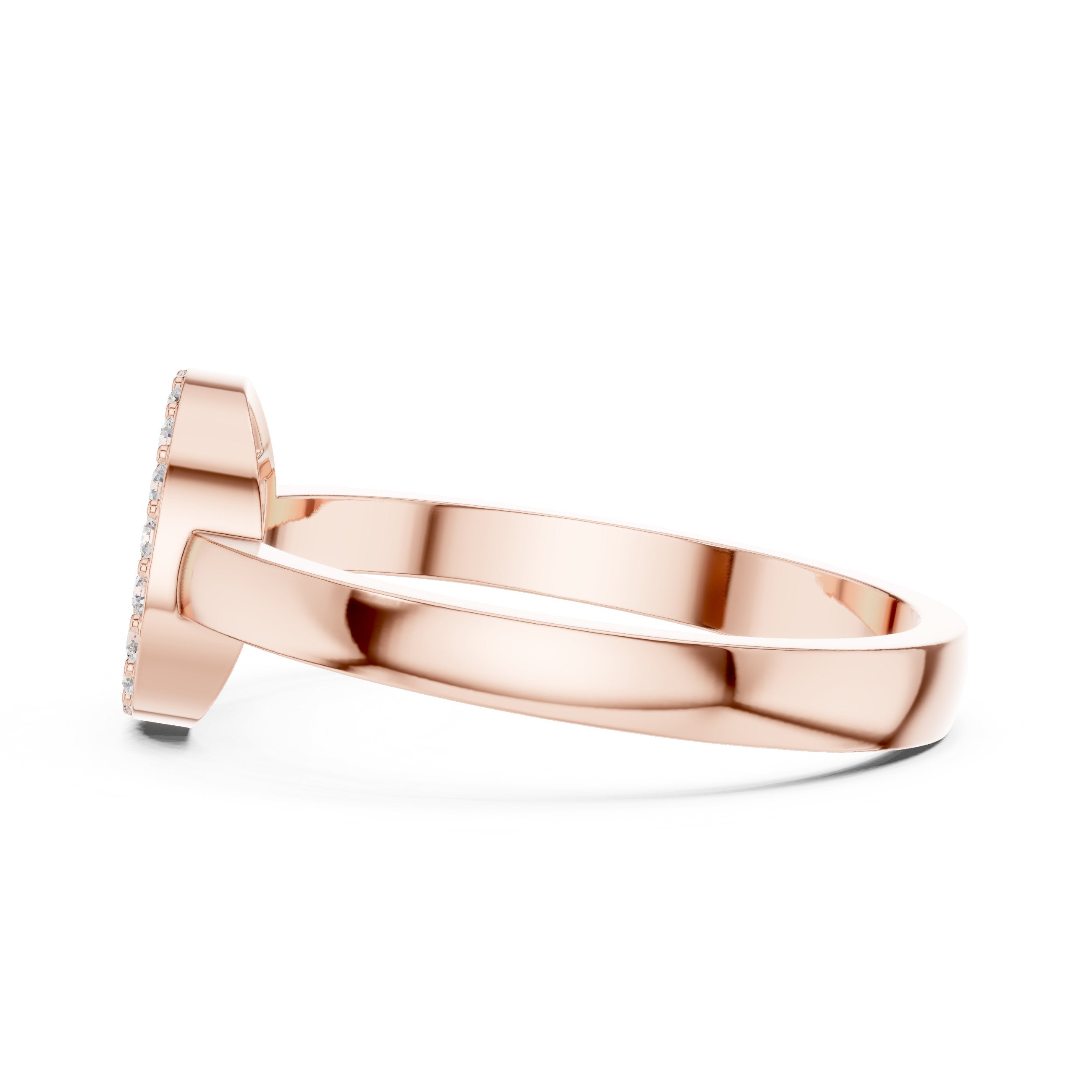 Constellation Diamond Ring in Rose Gold - VYKA Diamonds