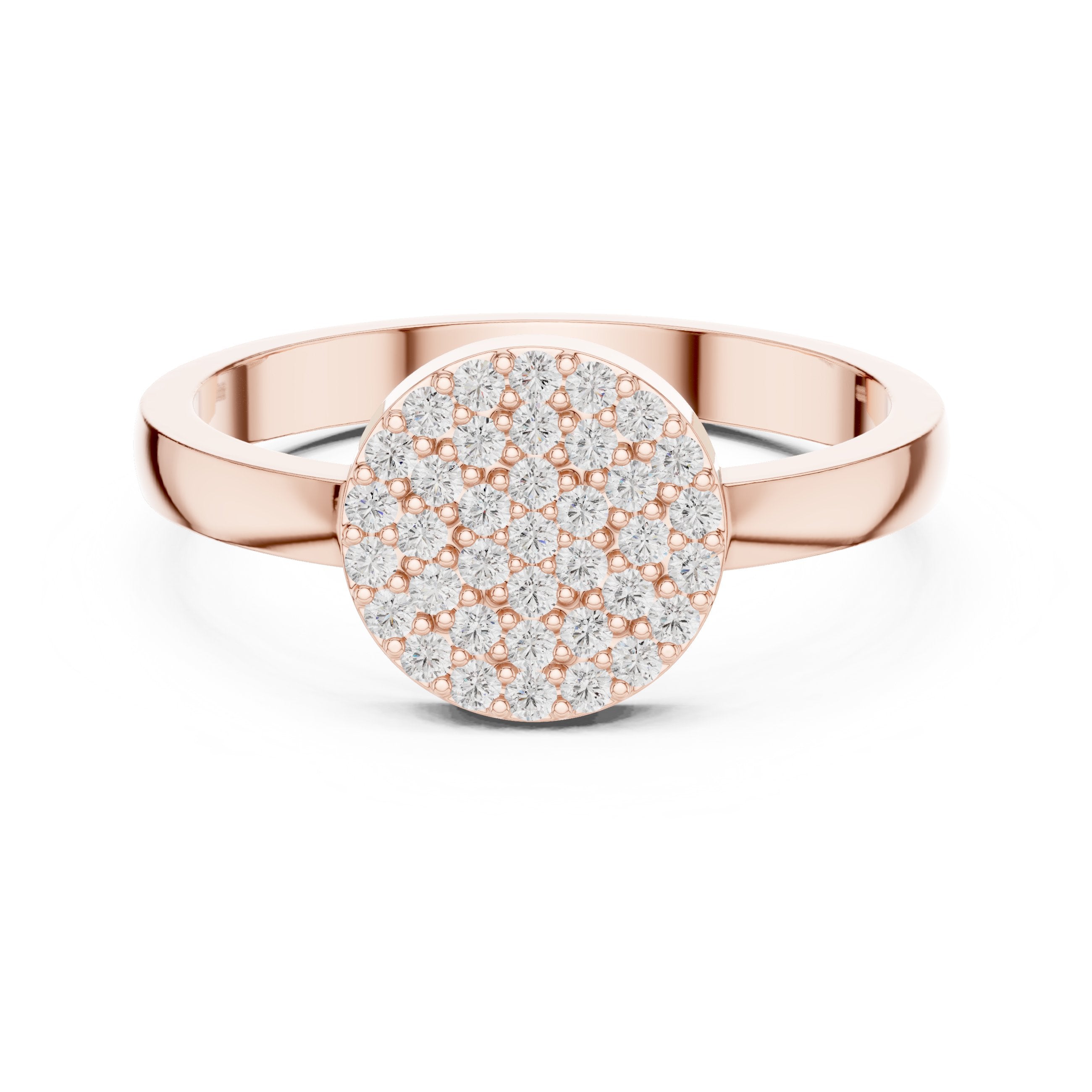 Constellation Diamond Ring in Rose Gold - VYKA Diamonds