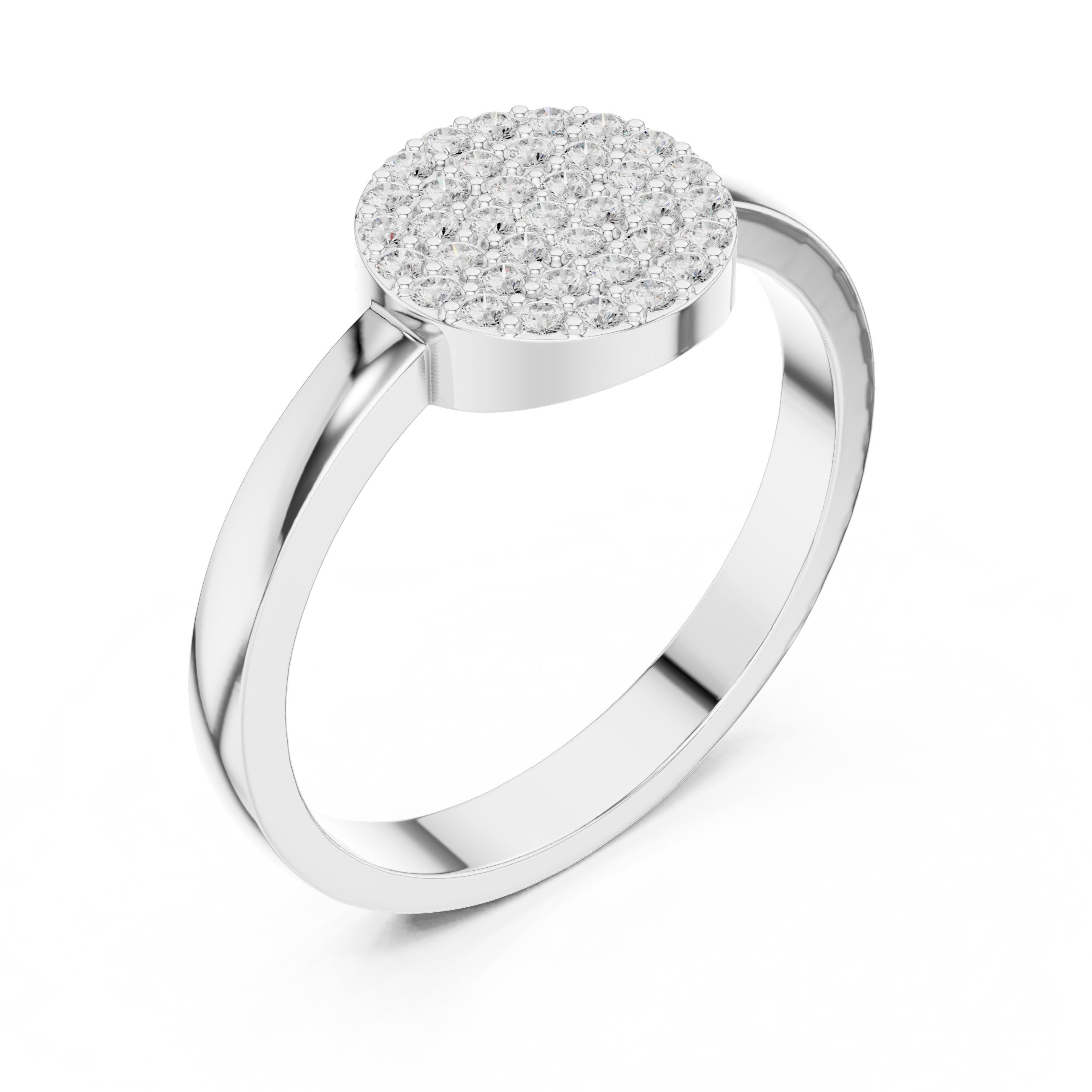 Constellation Diamond Ring in White Gold - VYKA Diamonds