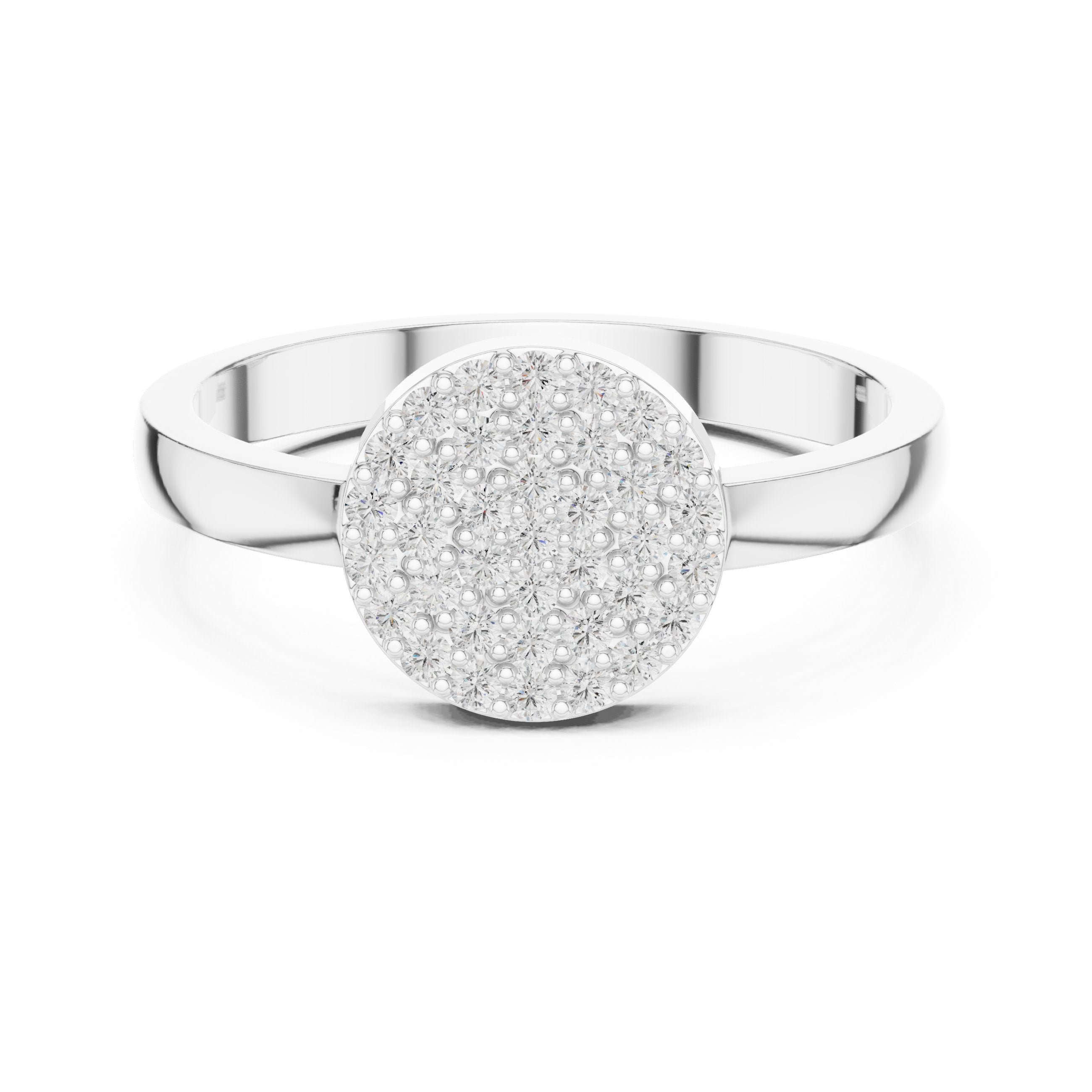 Constellation Diamond Ring in White Gold - VYKA Diamonds