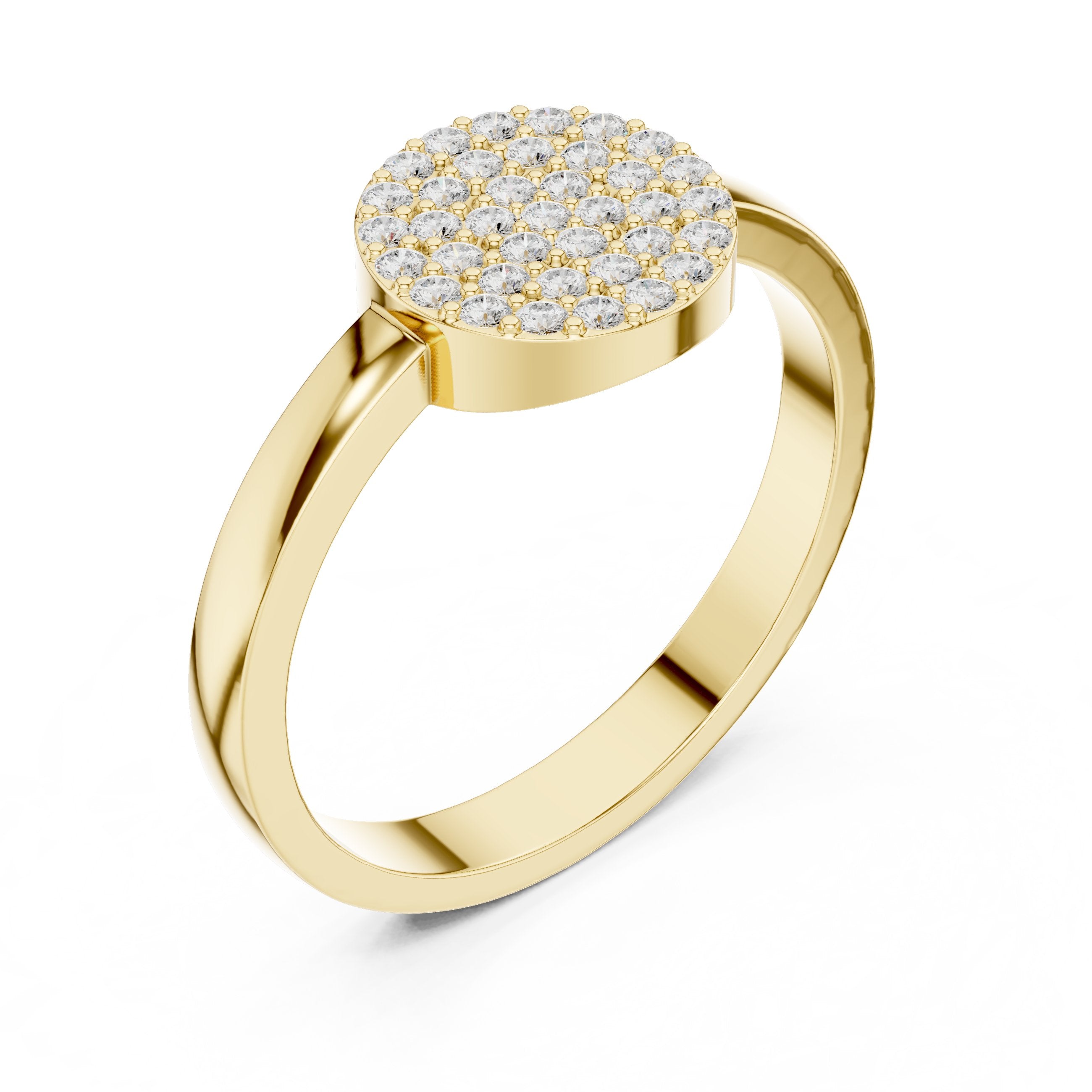 Constellation Diamond Ring in Yellow Gold - VYKA Diamonds