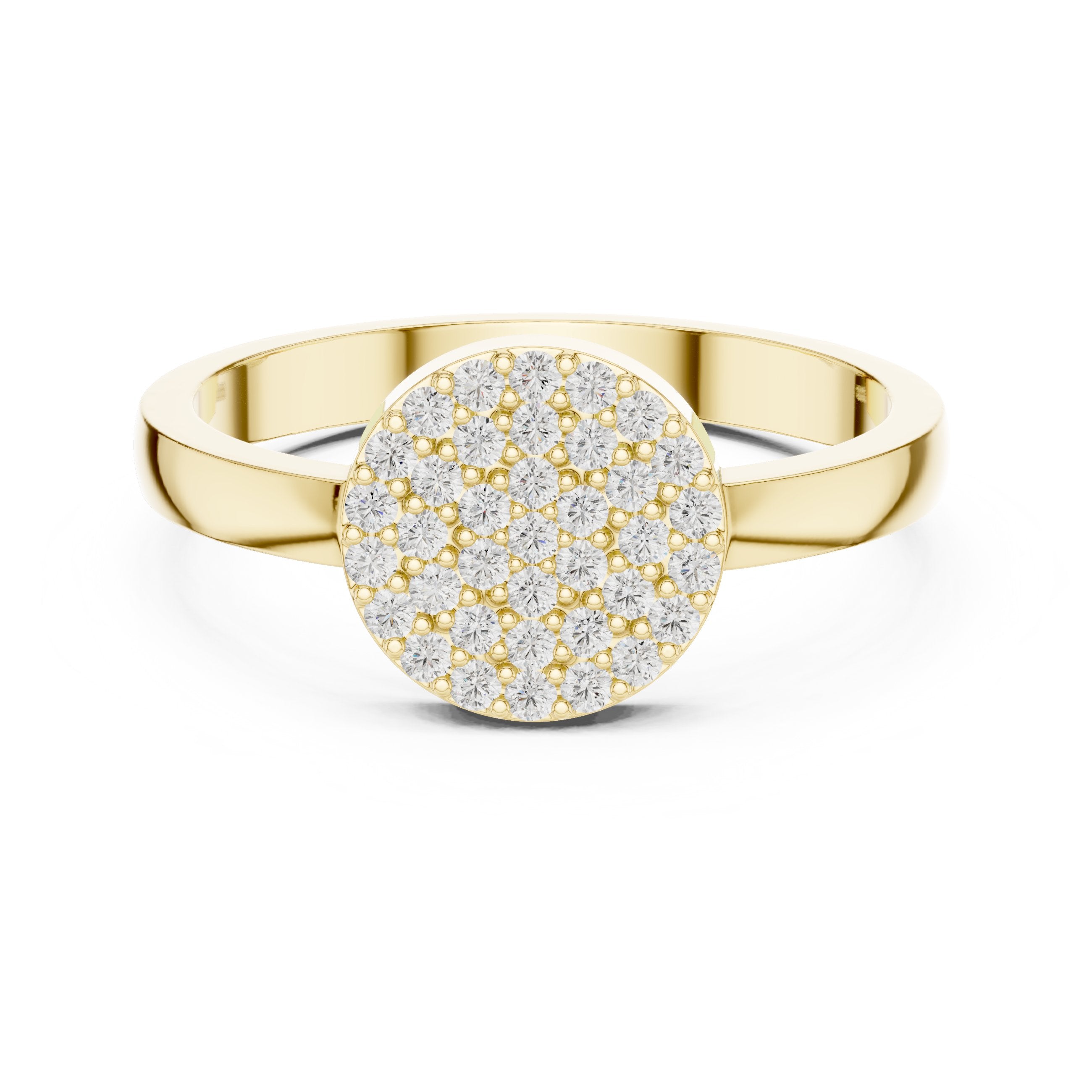 Constellation Diamond Ring in Yellow Gold - VYKA Diamonds