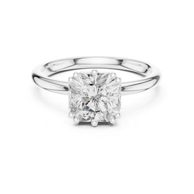 Radiant Cut Solitaire Engagement Ring