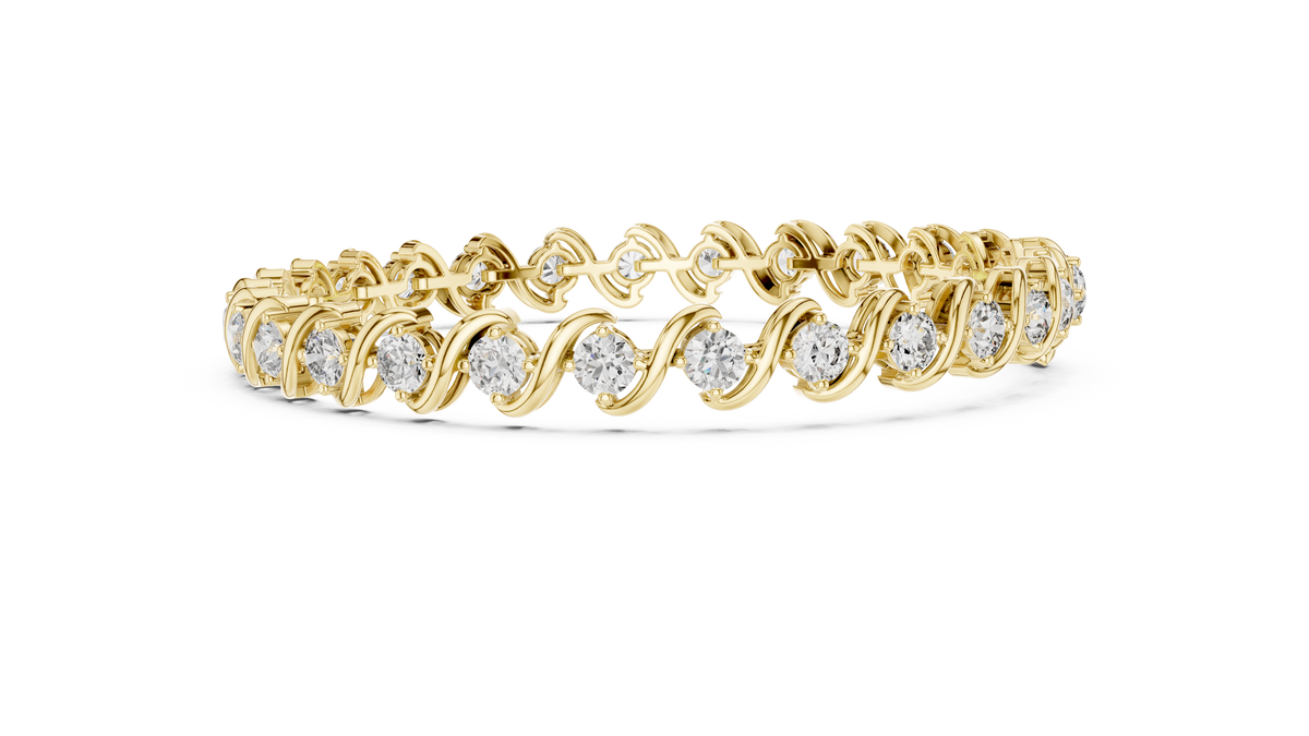 Graduated Collet Bracelet