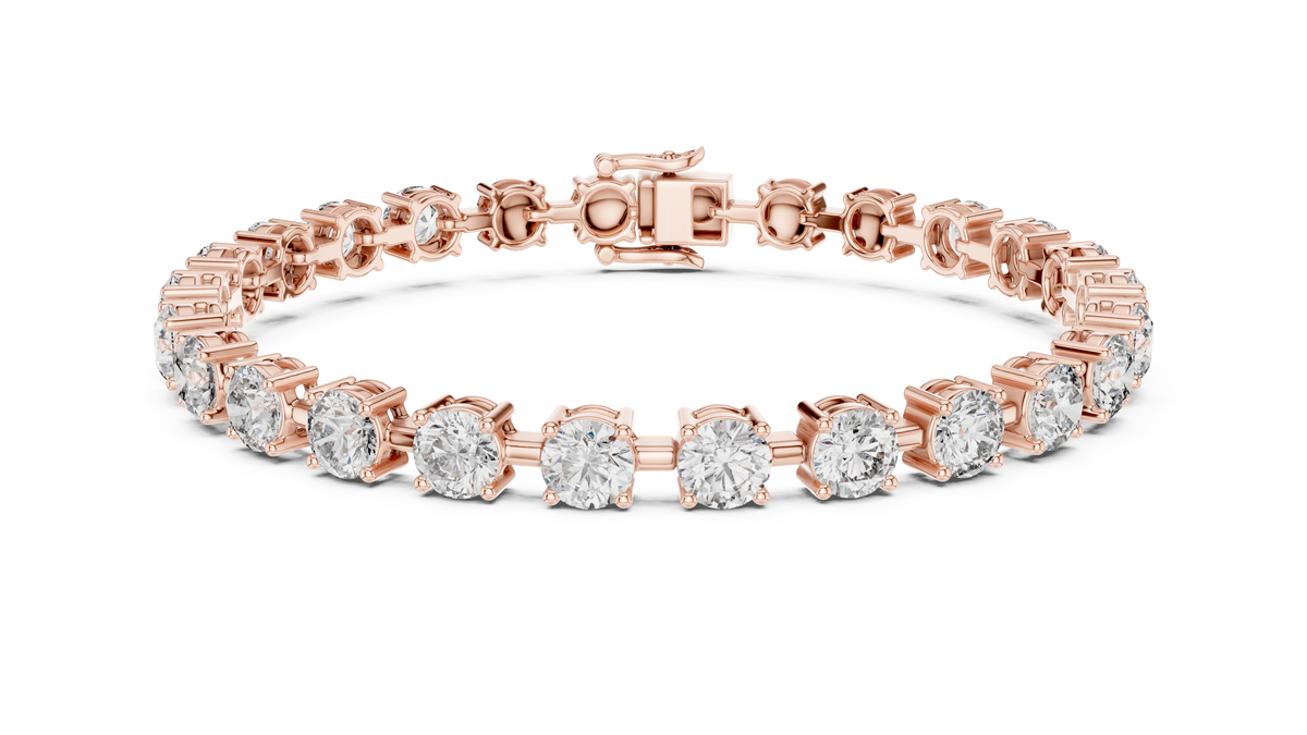 Solitaire Collet Bracelet