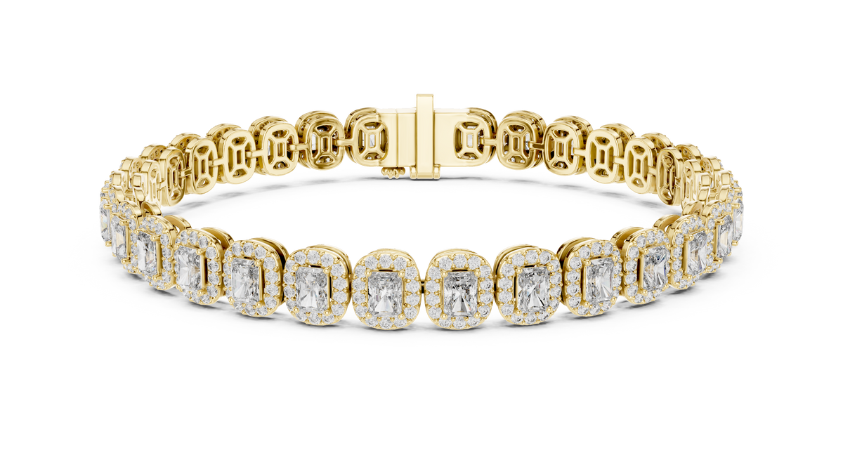 Radiant Micro-Pavé Bangle