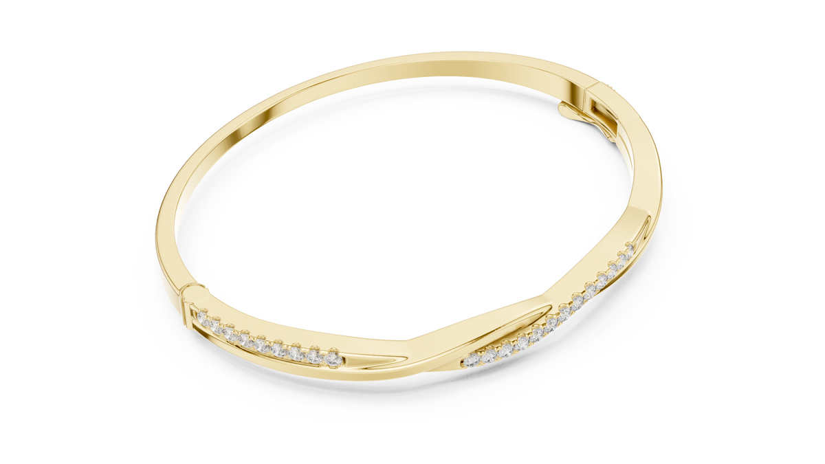 Micro Diamond Line Bracelet
