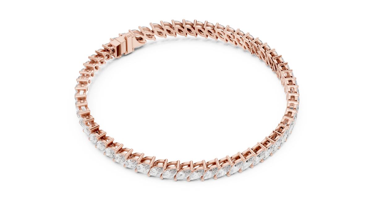 Marquise Collet Tennis Bracelet