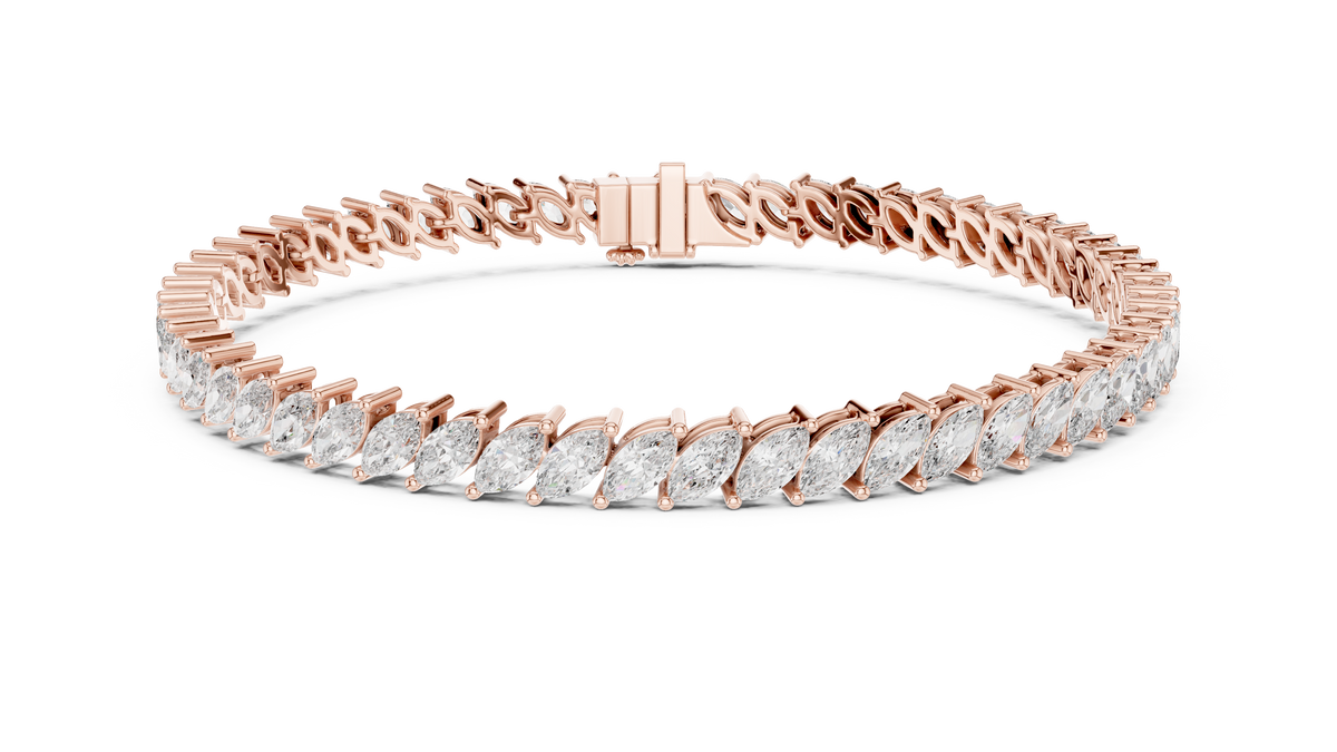 Marquise Collet Tennis Bracelet