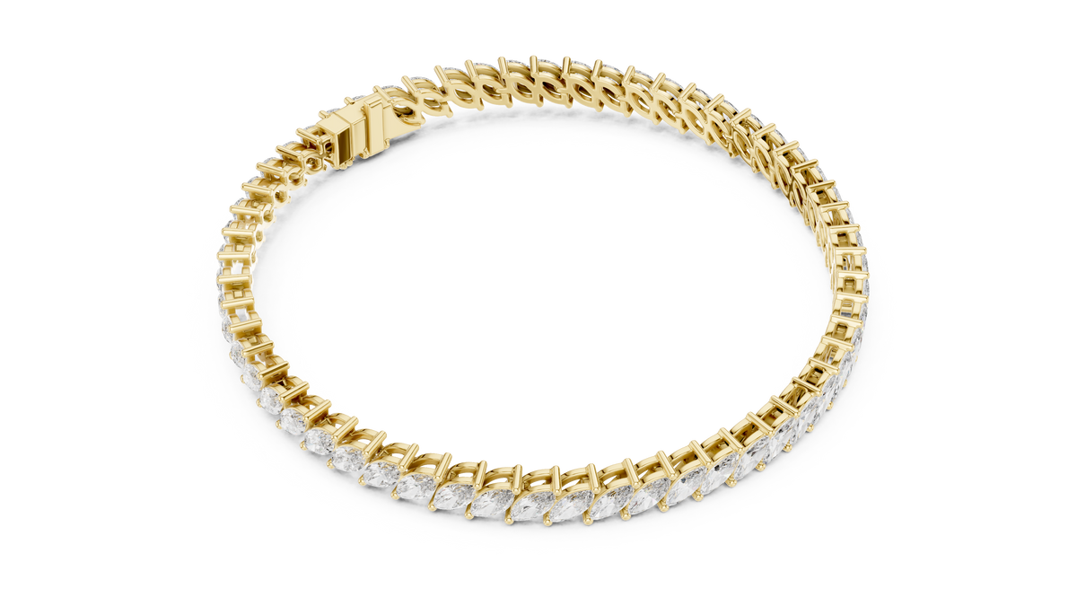 Marquise Collet Tennis Bracelet