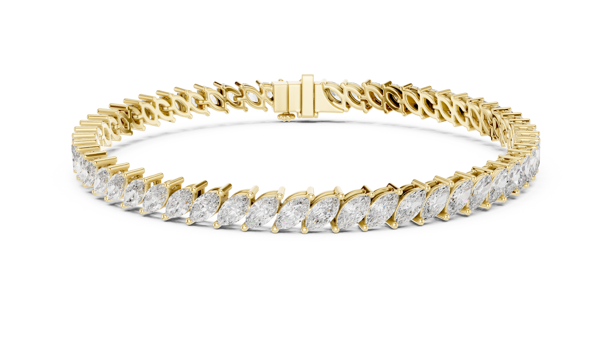 Marquise Collet Tennis Bracelet