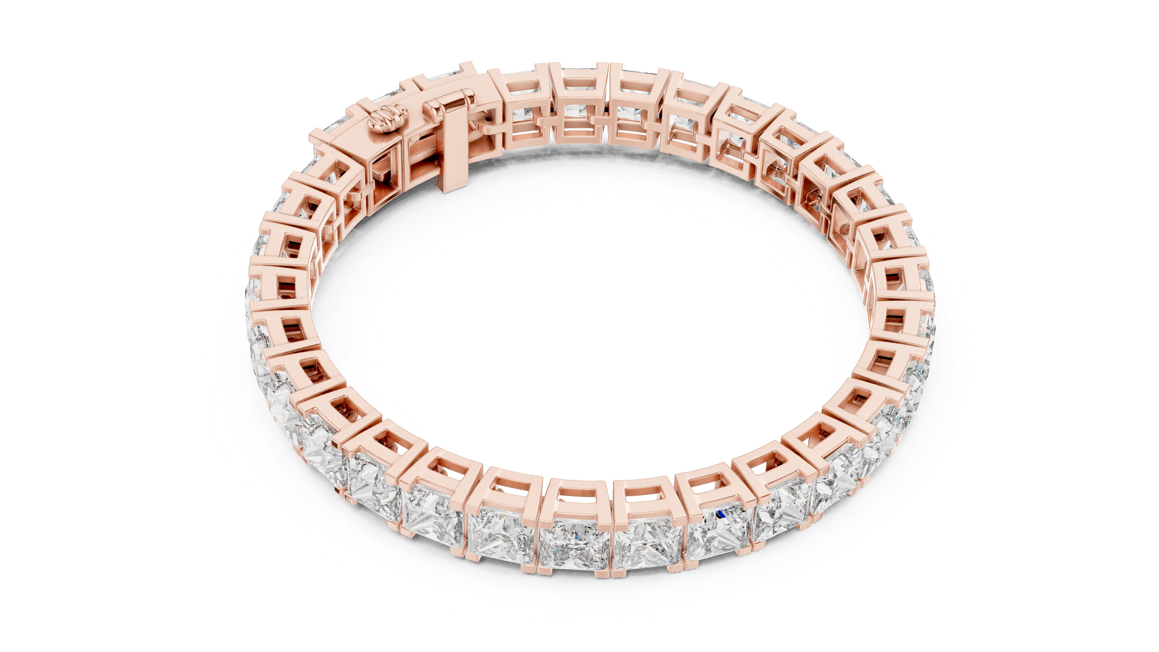 سوار الأميرة كوليت المميز in Rose Gold - VYKA Diamonds