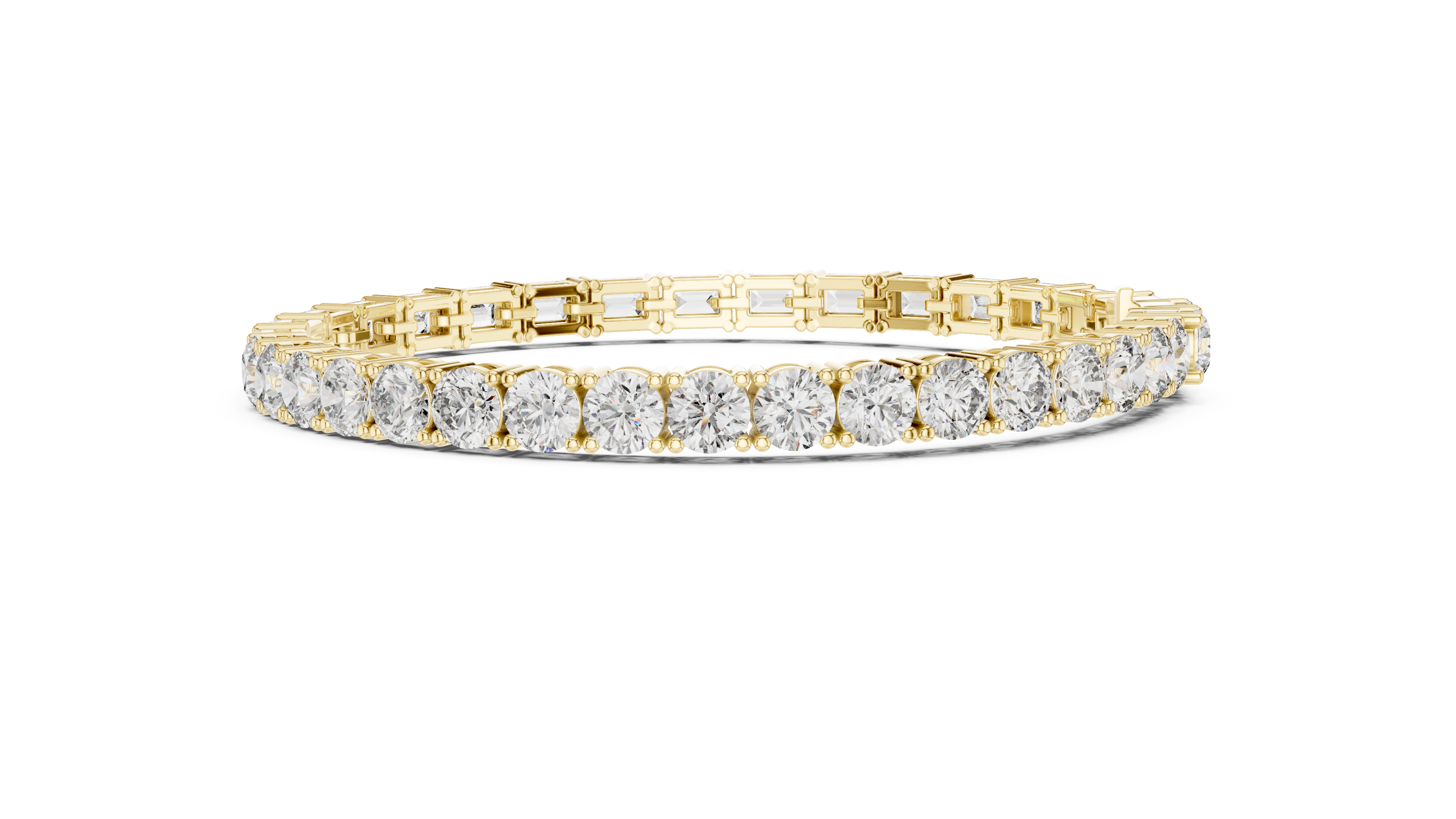 سوار من الزمرد بتصميم الكوليه in Yellow Gold - VYKA Diamonds