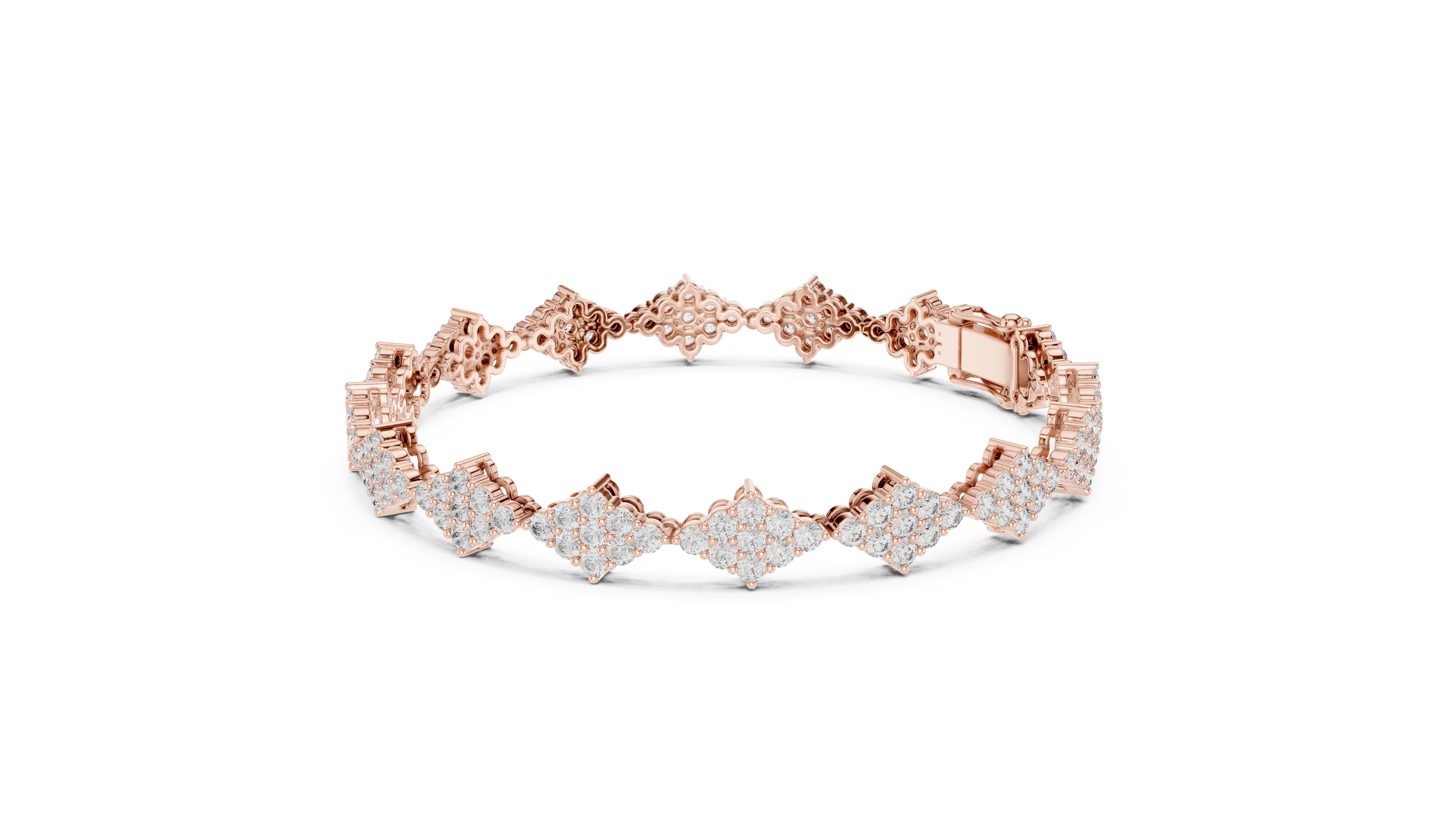 سوار الأبدية من الألماس الصغير in Rose Gold - VYKA Diamonds