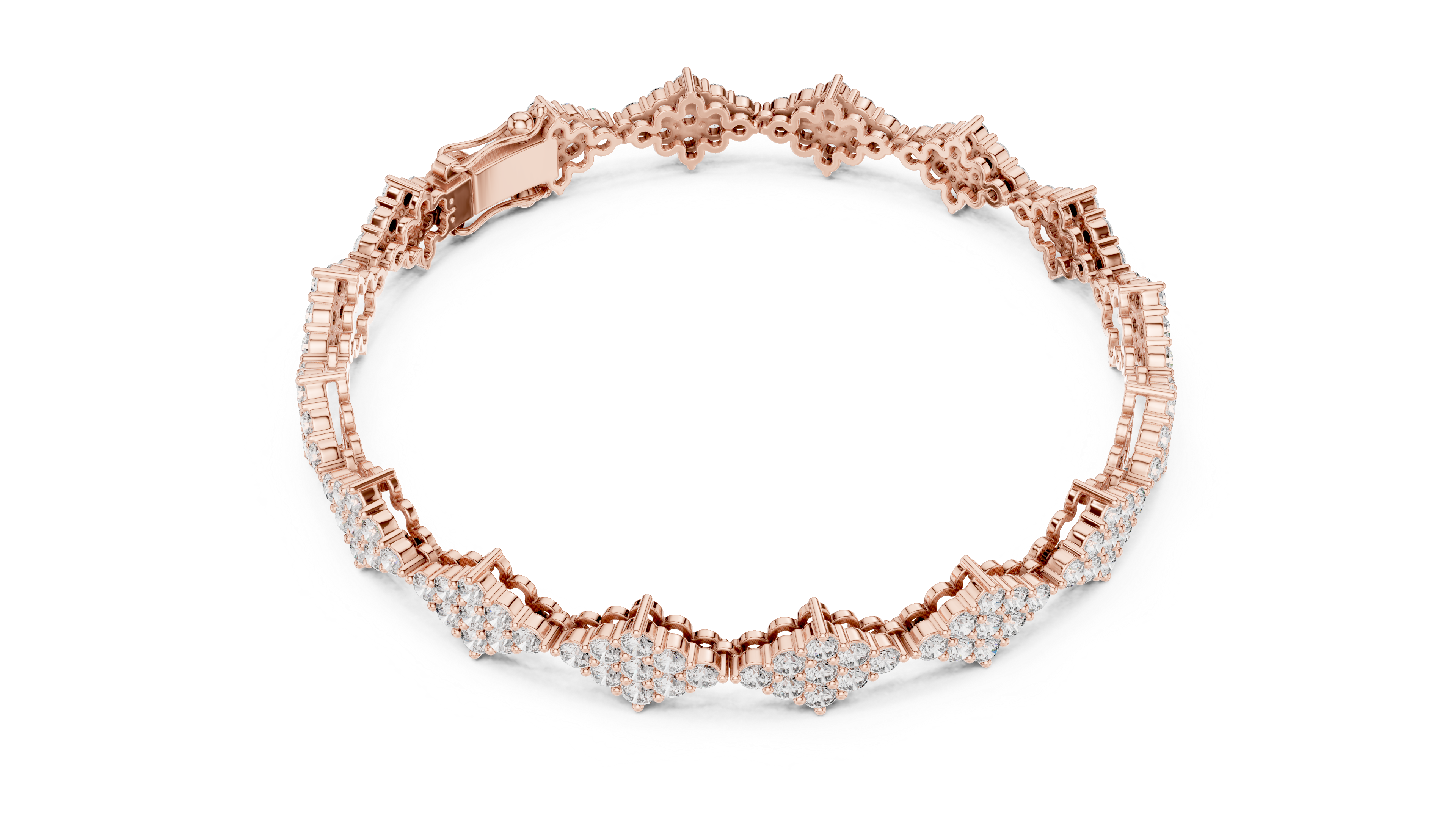 سوار الأبدية من الألماس الصغير in Rose Gold - VYKA Diamonds