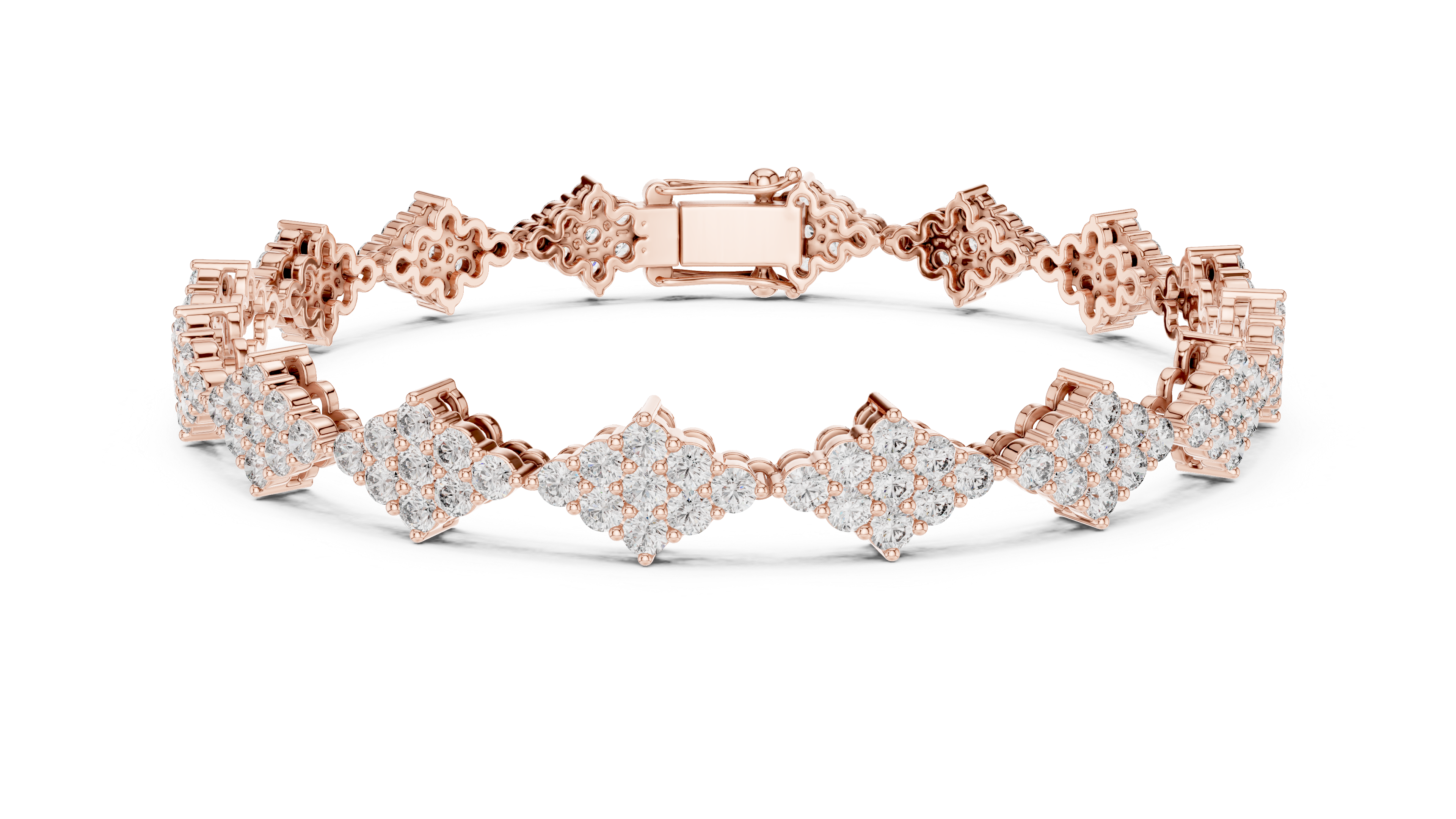 سوار الأبدية من الألماس الصغير in Rose Gold - VYKA Diamonds