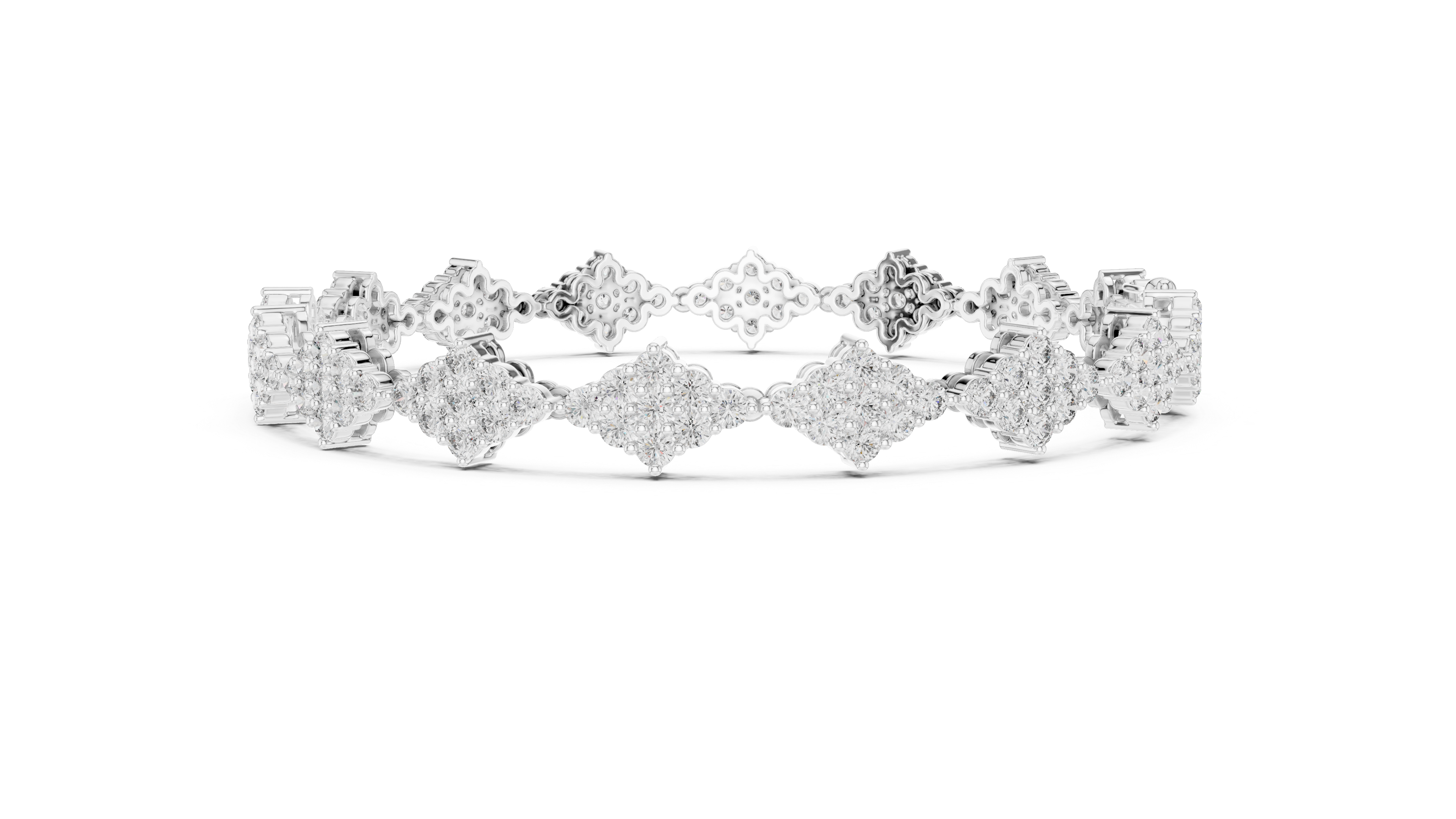 سوار الأبدية من الألماس الصغير in White Gold - VYKA Diamonds