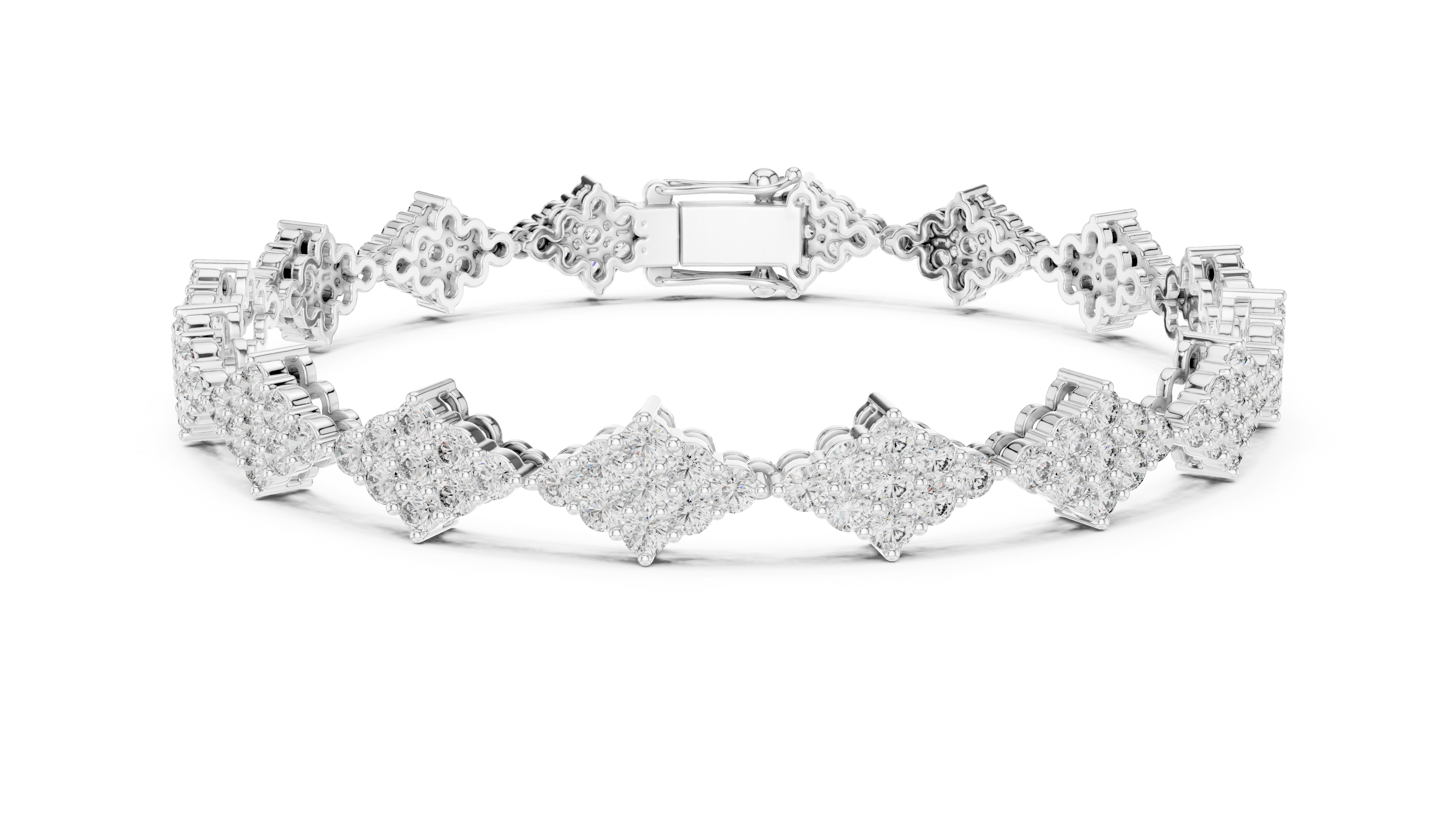 سوار الأبدية من الألماس الصغير in White Gold - VYKA Diamonds