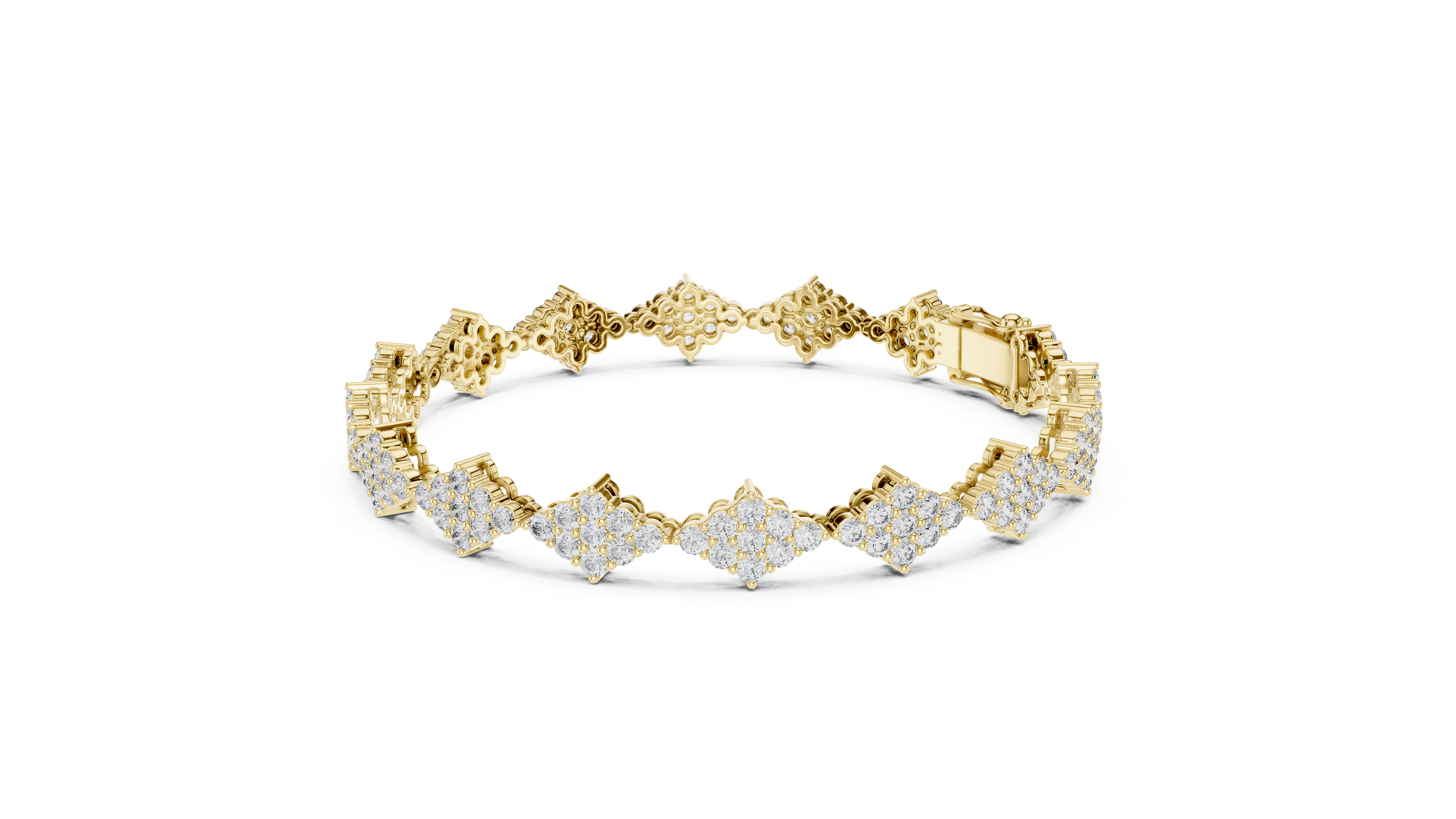 سوار الأبدية من الألماس الصغير in Yellow Gold - VYKA Diamonds