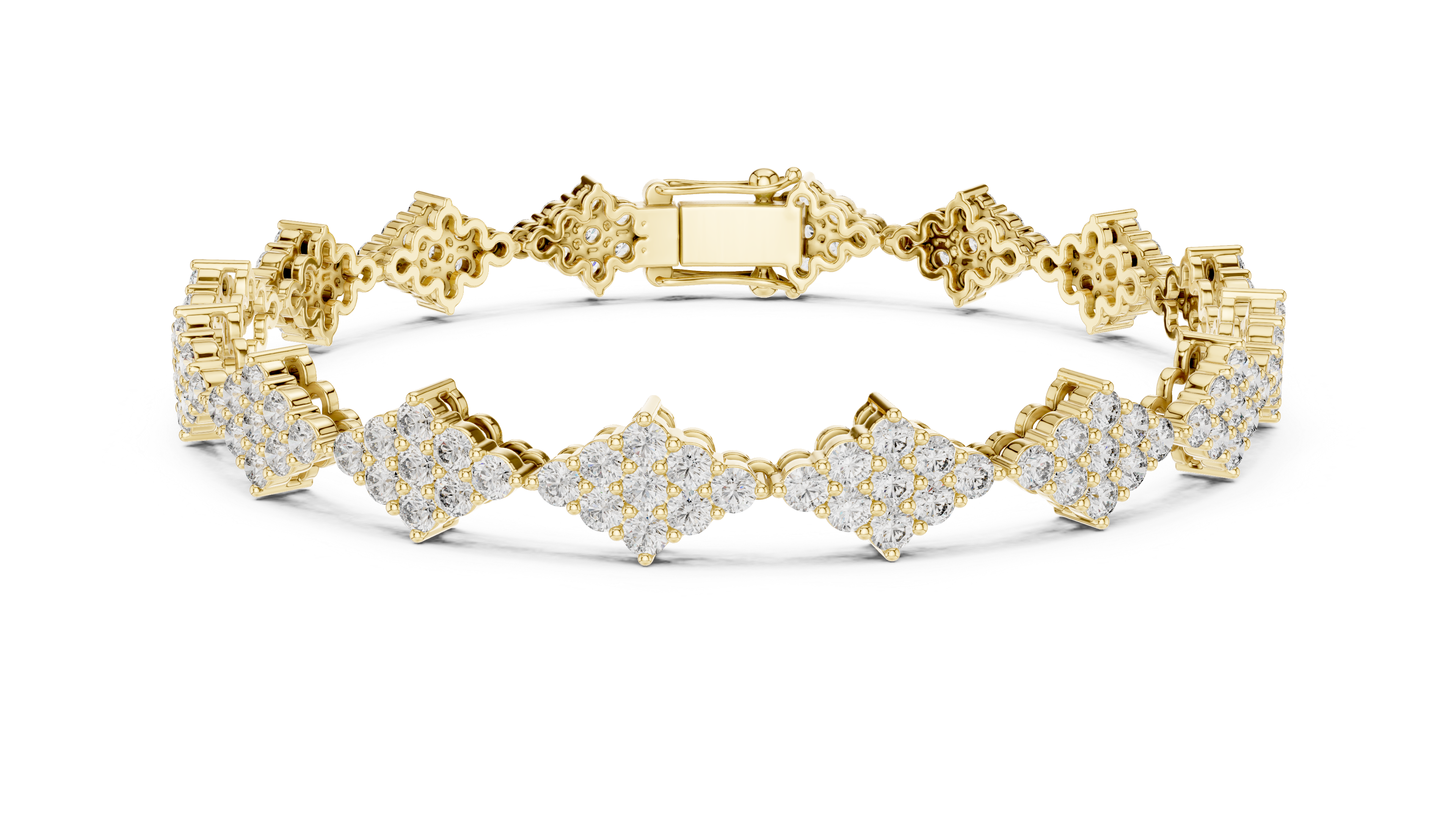 سوار الأبدية من الألماس الصغير in Yellow Gold - VYKA Diamonds
