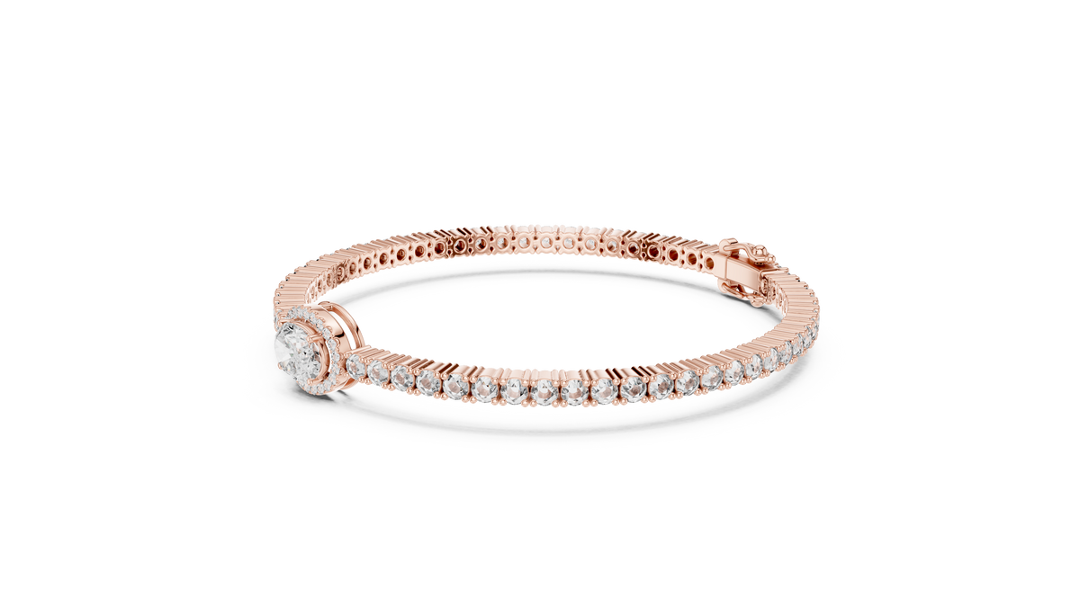 Micro Pavé Station Bangle