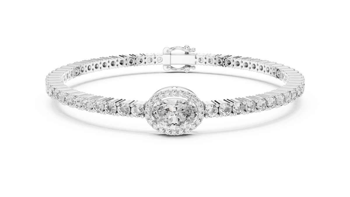 Micro Pavé Station Bangle