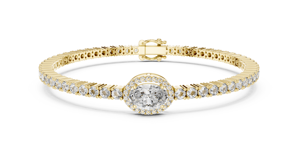 Micro Pavé Station Bangle