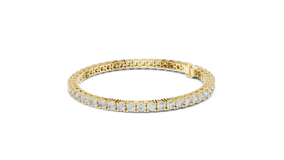 Micro Collet Diamond Bangle