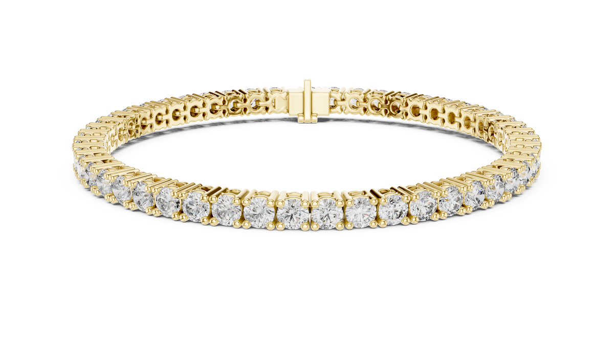 Micro Collet Diamond Bangle
