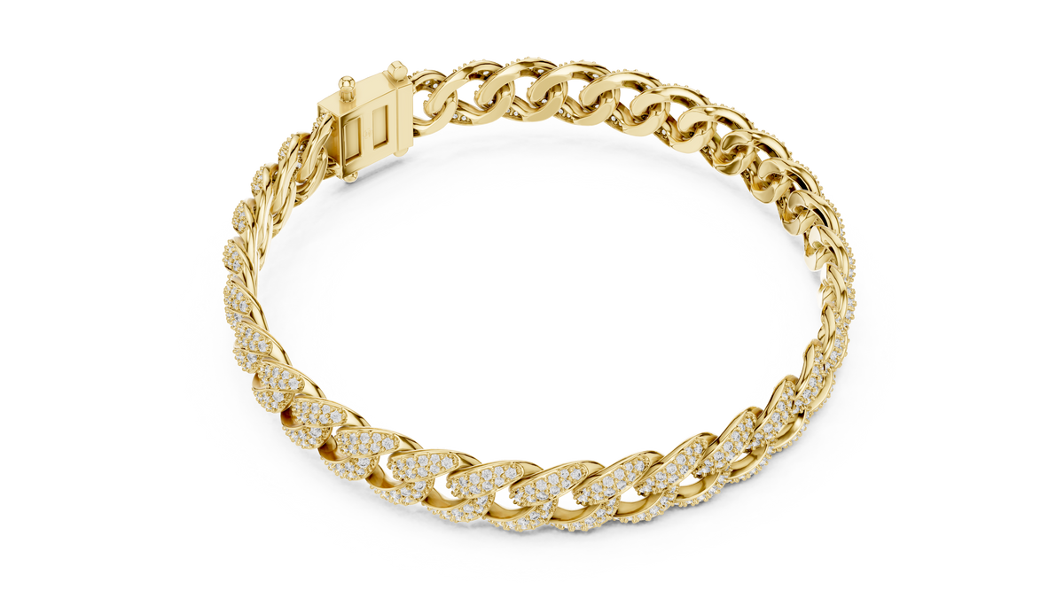 Full Pavé Diamond Bangle
