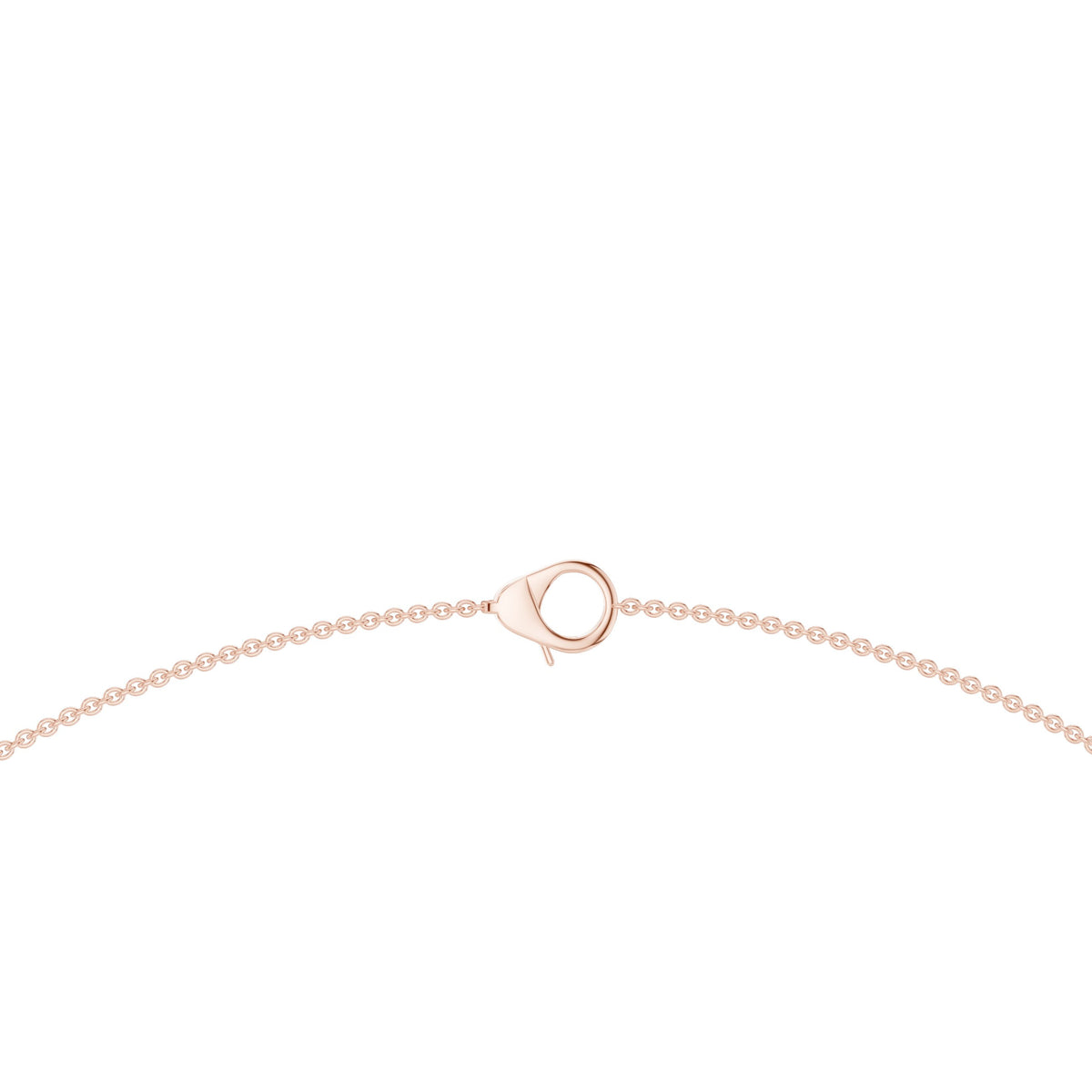 Mixed-Cut Bezel Station Chain Necklace